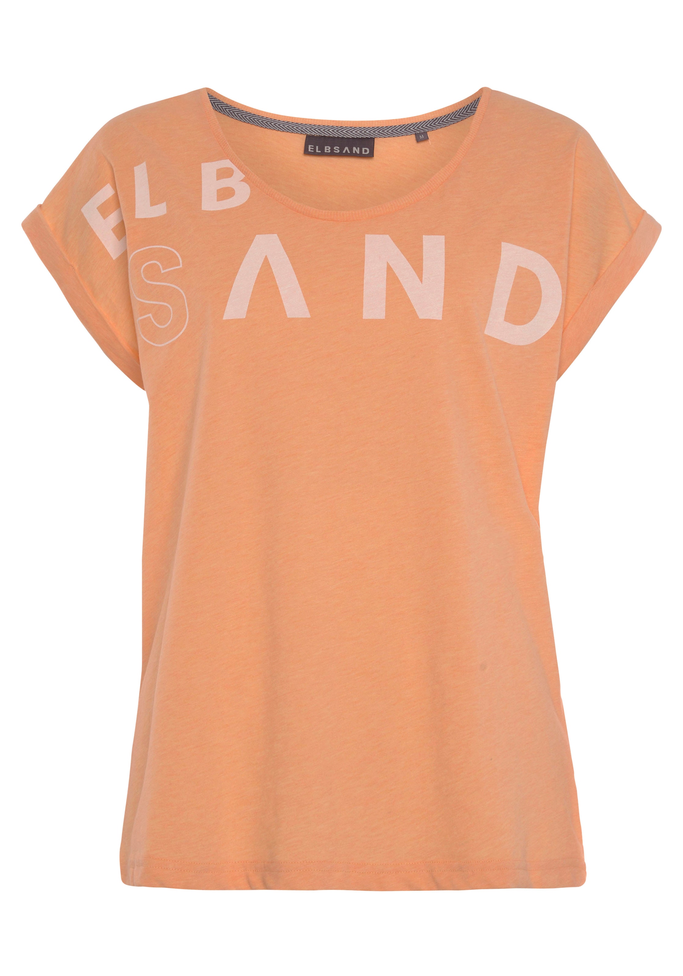 Elbsand T-Shirt, aus weichem Jersey, Kurzarmshirt, sportlich und bequem