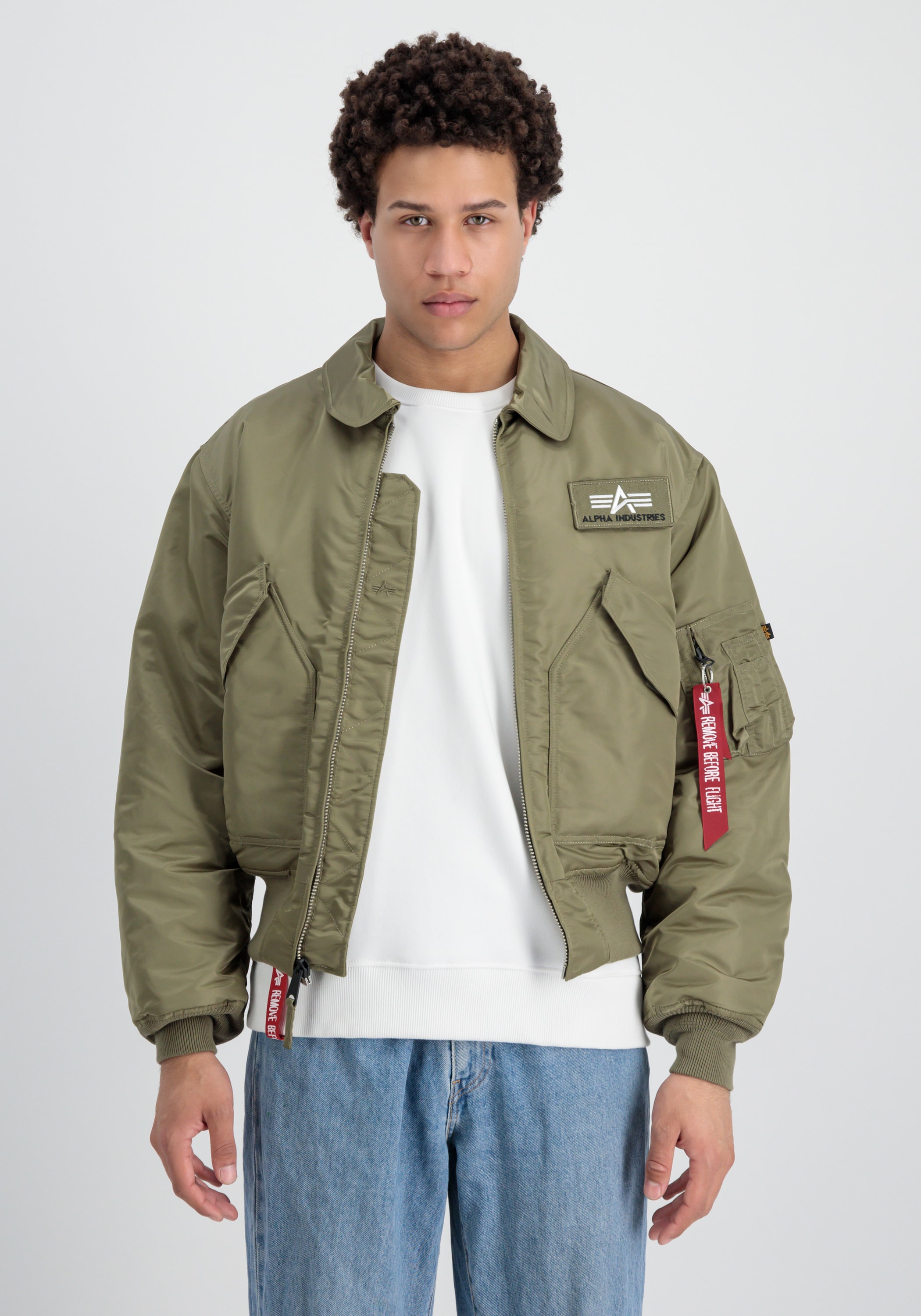 Bomberjacke »Alpha Industries Men - Bomber Jackets CWU 45 (HERITAGE)«