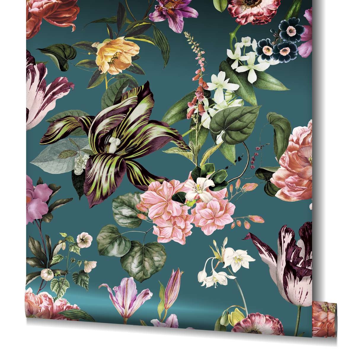 Marburg Vliestapete »Tapete Floral Leaf«, floral, moderne Vliestapete für Wohnzimmer Schlafzimmer Küche