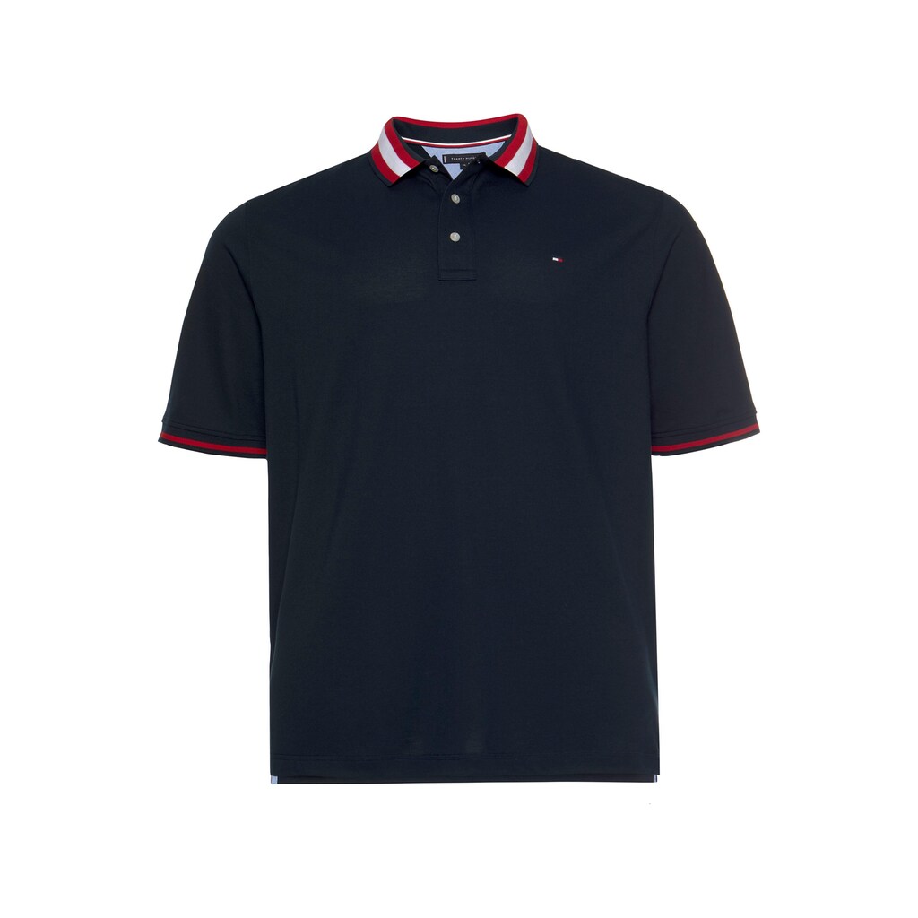 Tommy Hilfiger Big & Tall Poloshirt »BIG & TALL KNITTED TIPPED COLLAR POLO«