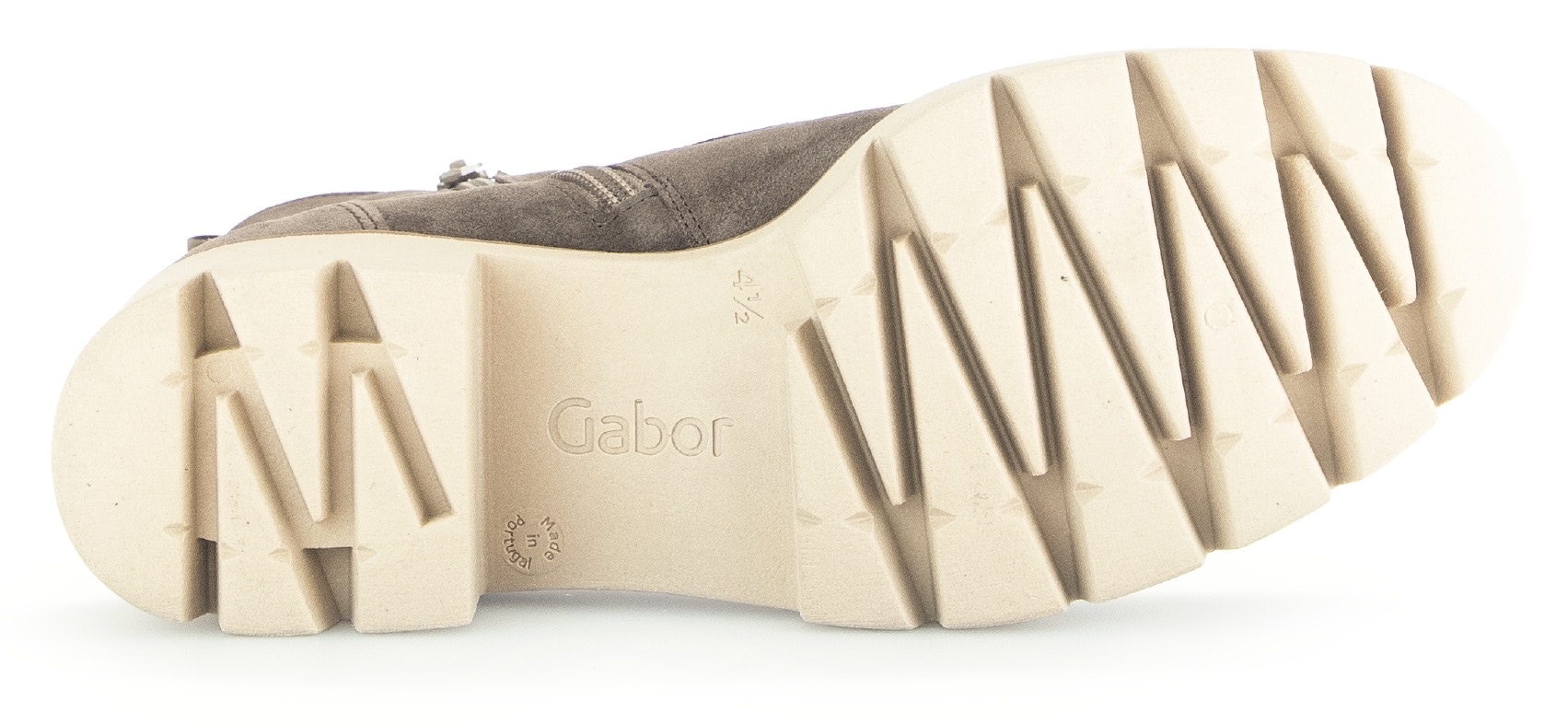 Gabor Schnürstiefelette, Blockabsatz, Herbstmode, Schnürboots mit Best Fitting-Ausstattung