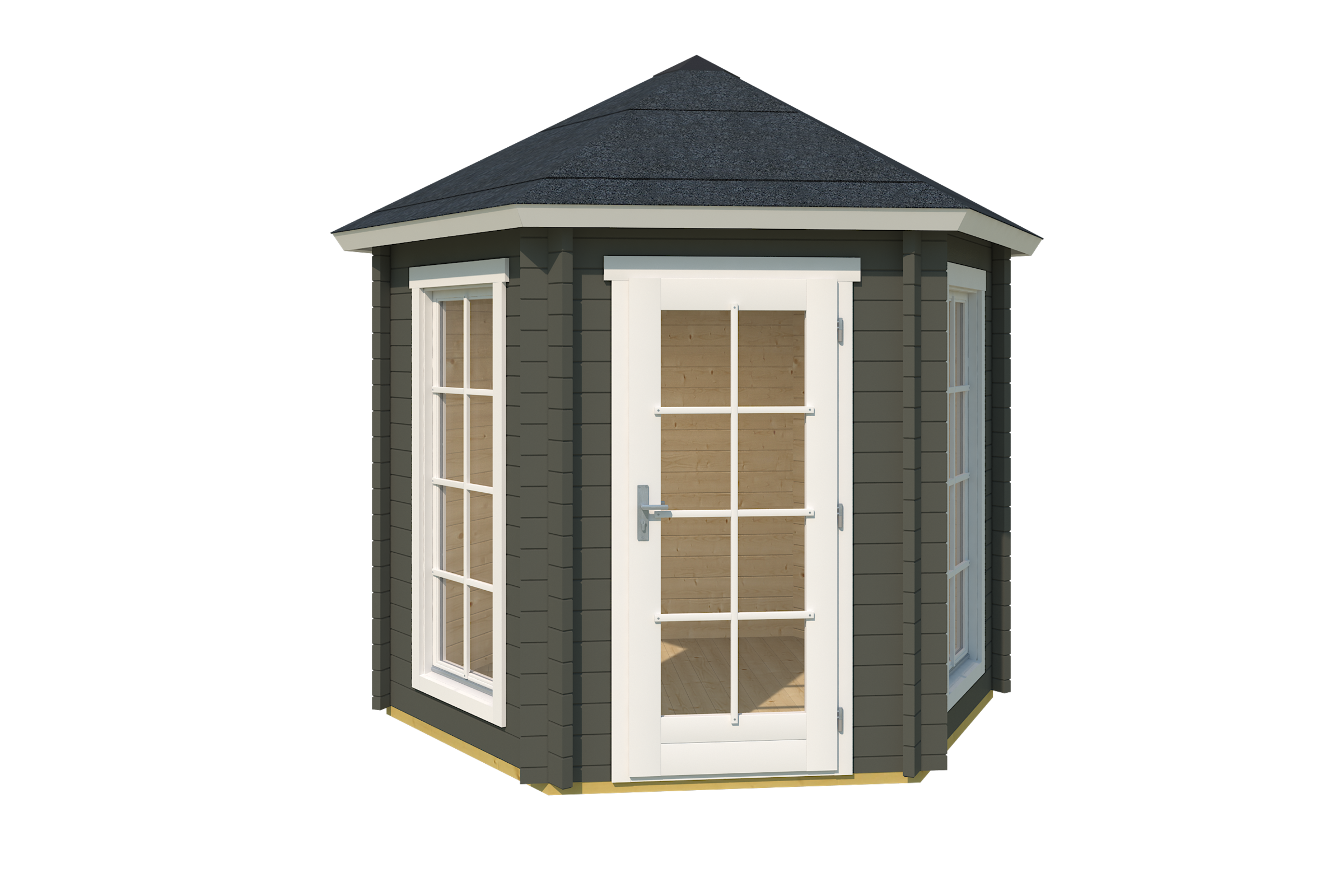 Nordic Holz Gartenhaus "Pavillon INVERNESS 44" günstig online kaufen