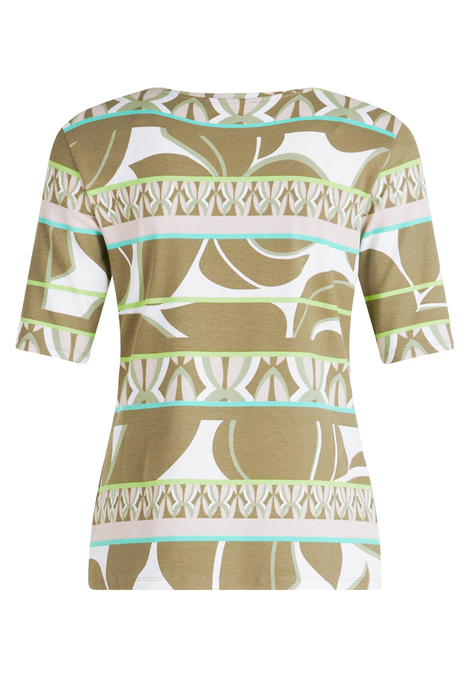 Betty Barclay Kurzarmshirt »Betty Barclay Damen Basic Shirt mit Rippenstruktur«, (1 tlg.), Material
