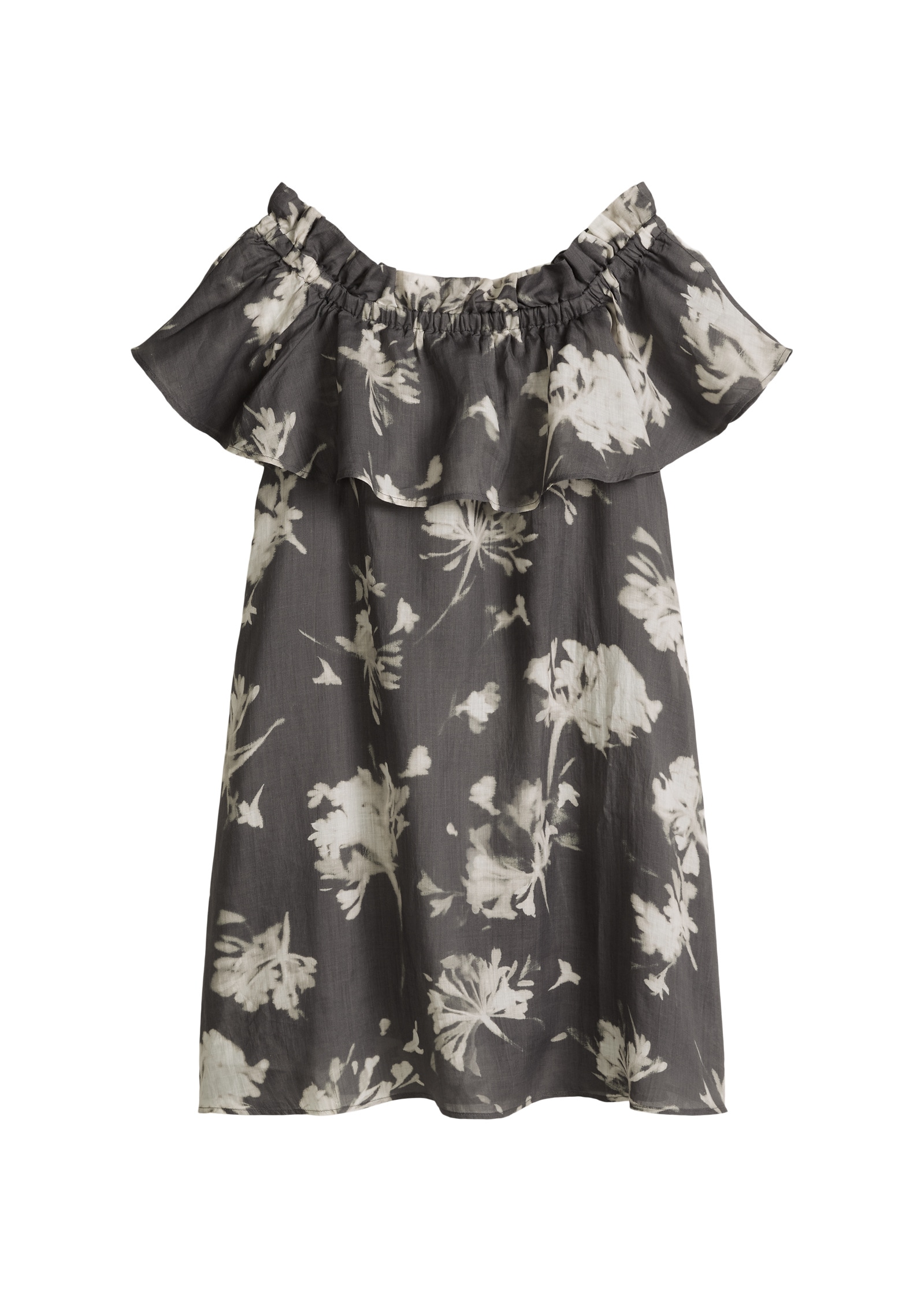 Marc O'Polo Druckkleid »aus weicher Ramiefaser«