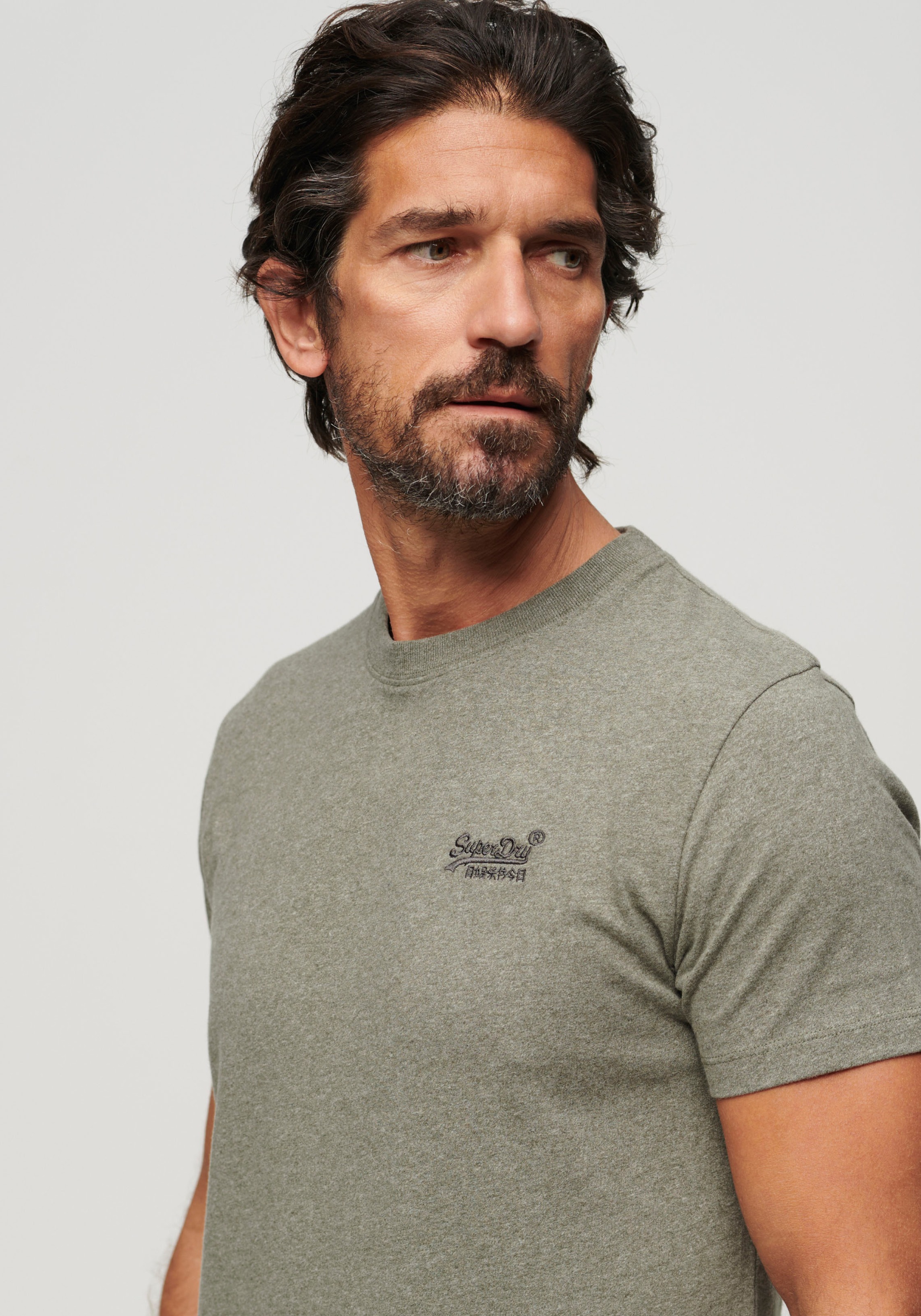 Superdry Rundhalsshirt »ESSENTIAL LOGO EMB TEE«