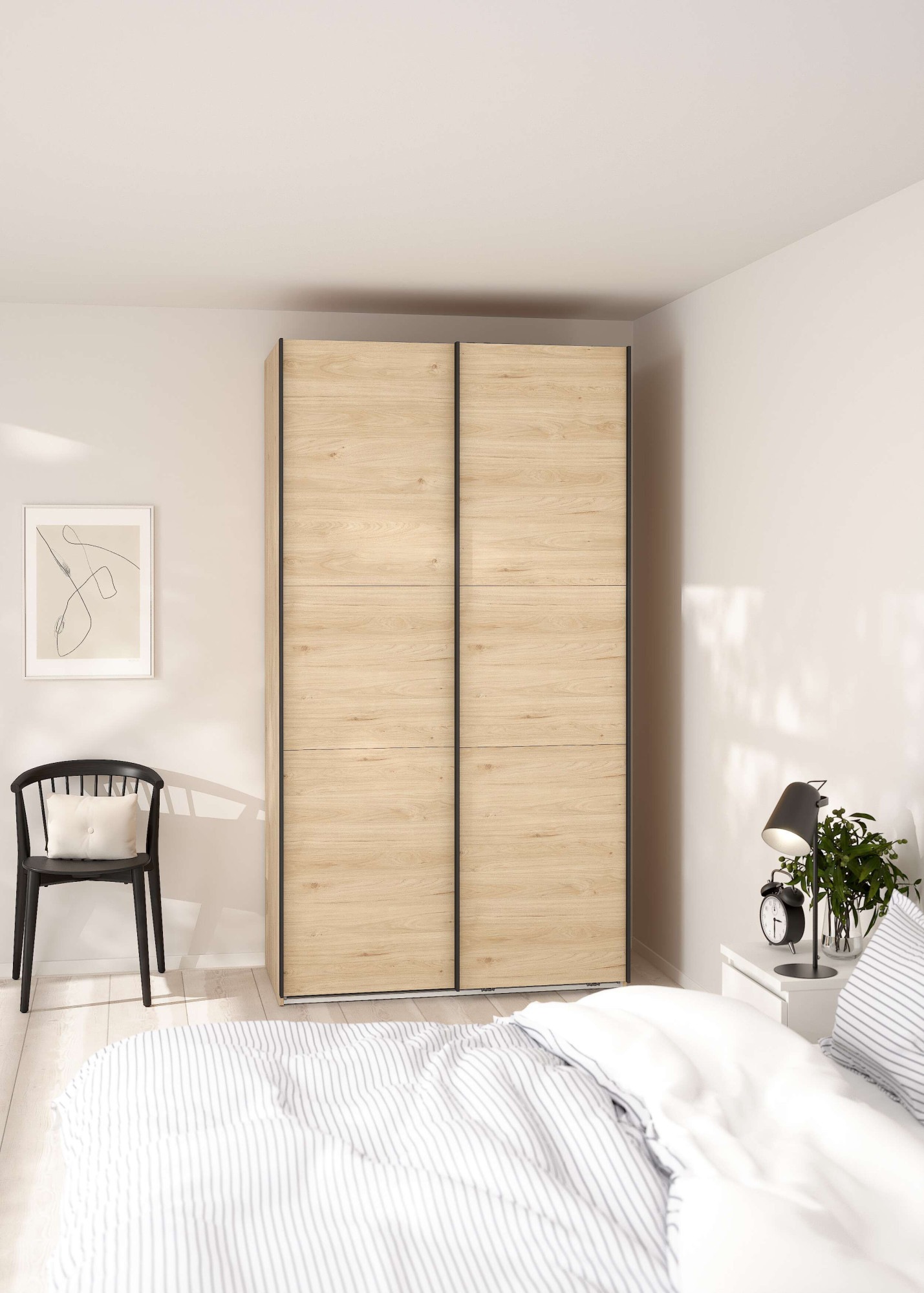 Home affaire Schwebetürenschrank »Como, Kleiderschrank, Schlafzimmerschrank«