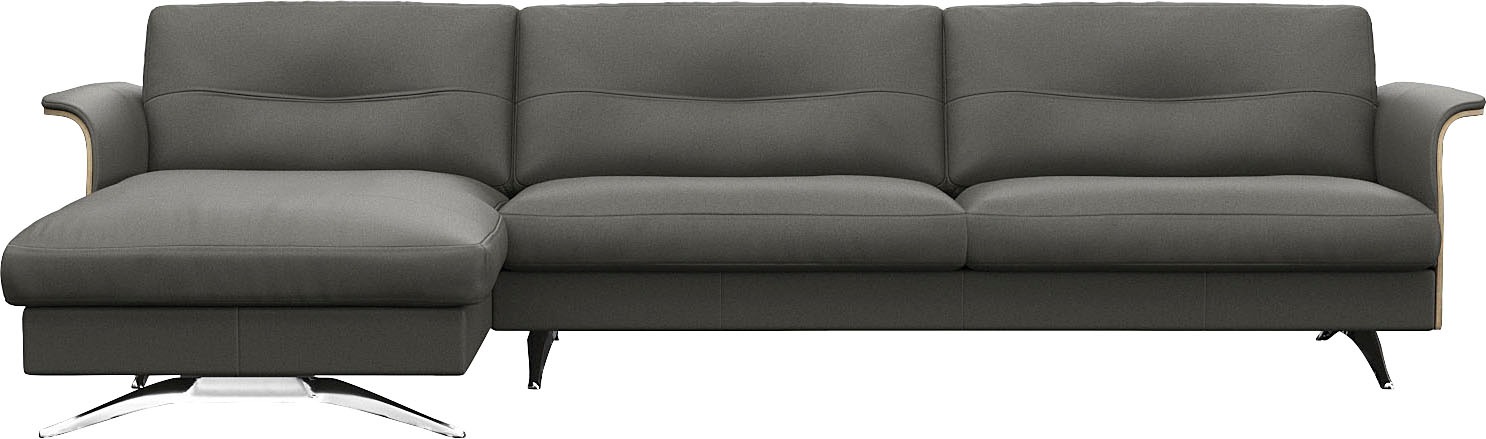 Ecksofa »Glow, super bequem durch hochwertigem Sitzaufbau mit Federkern, L-Form«,...