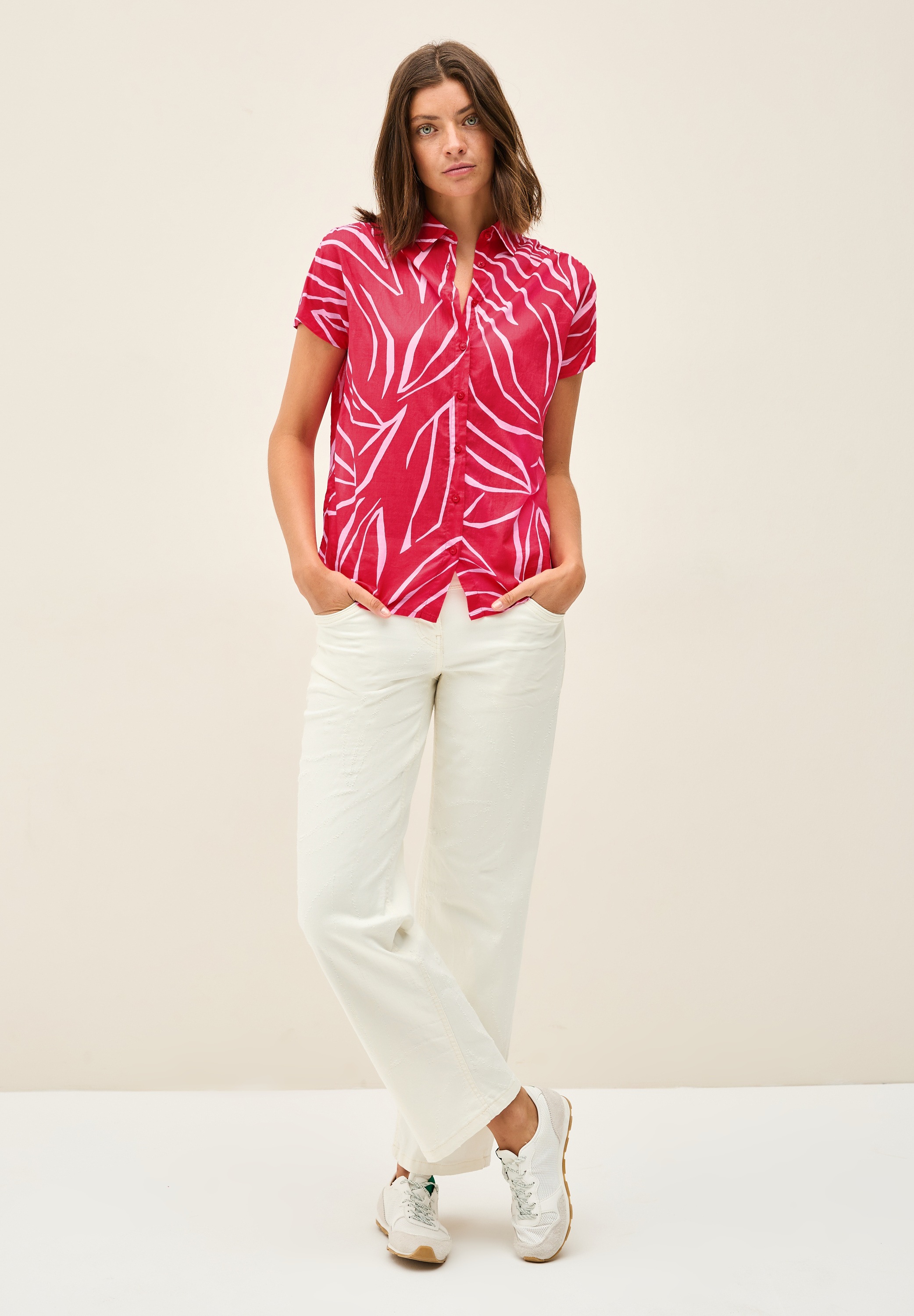 Thumbnail - Cecil Hemdbluse mit allover Print