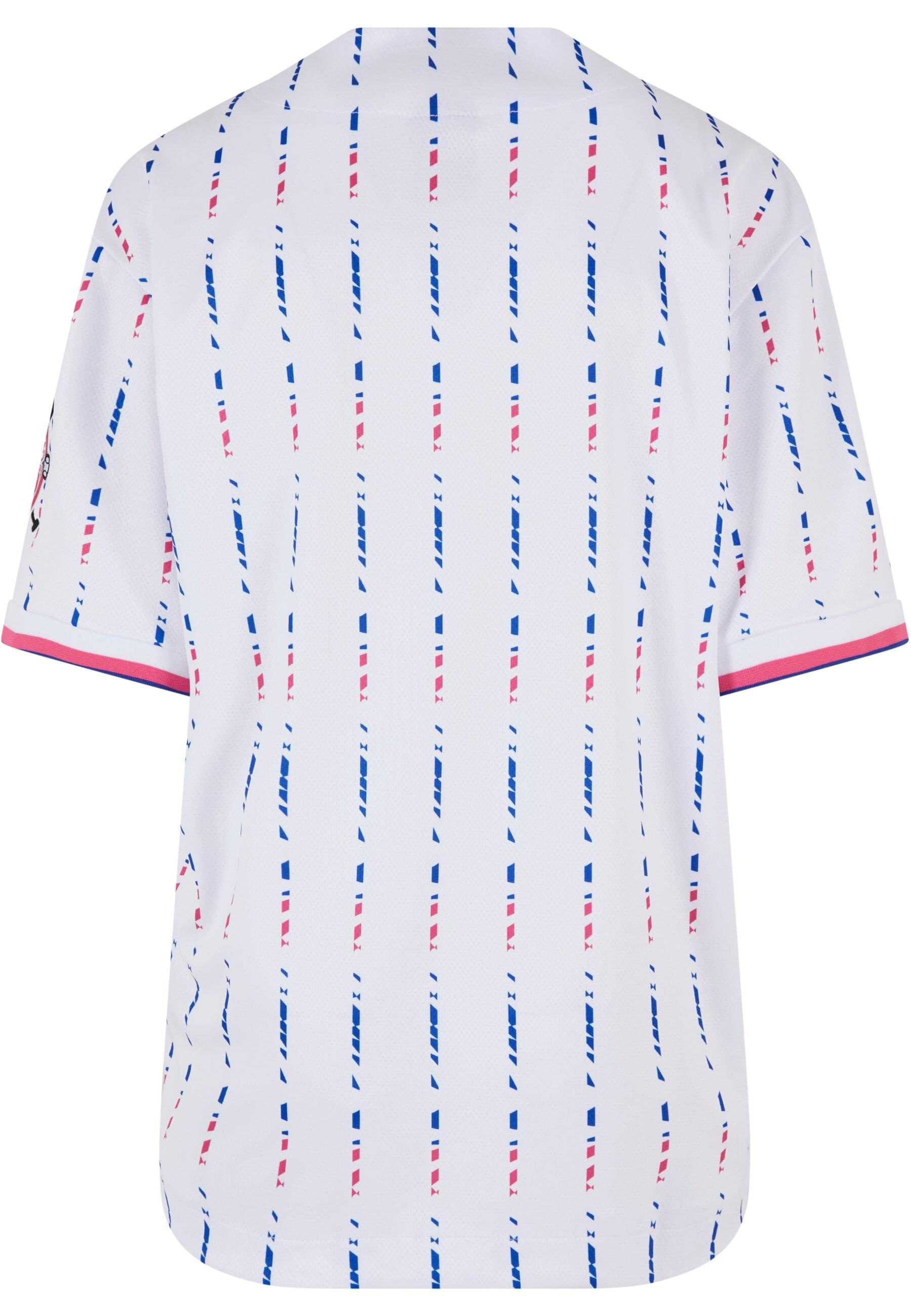 Fubu T-Shirt "Fubu Damen FW222-021-1 FUBU Varsity Stripe Baseball Jersey" 1 günstig online kaufen