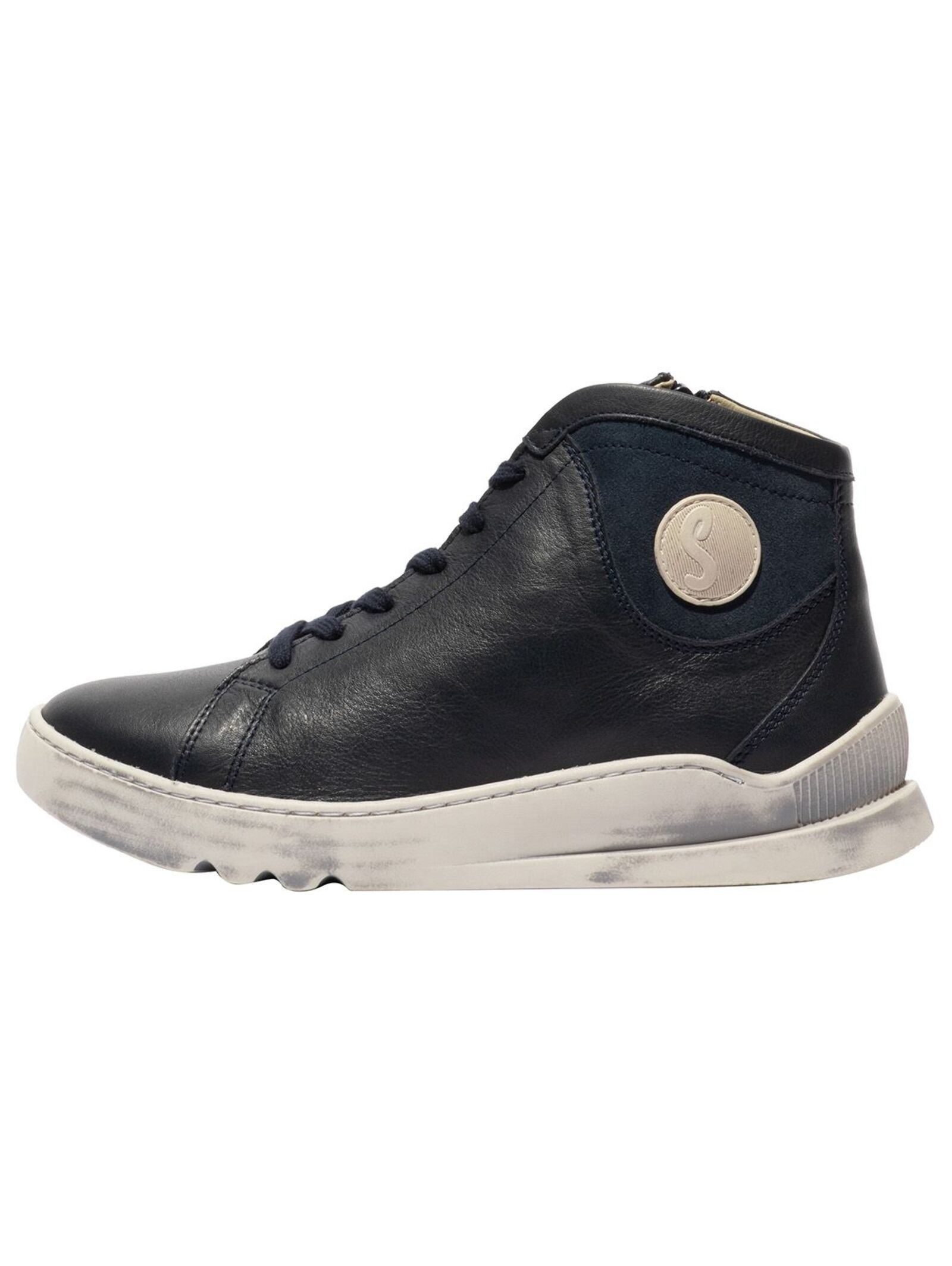 softinos Sneaker »softinos Sneaker Glattleder«