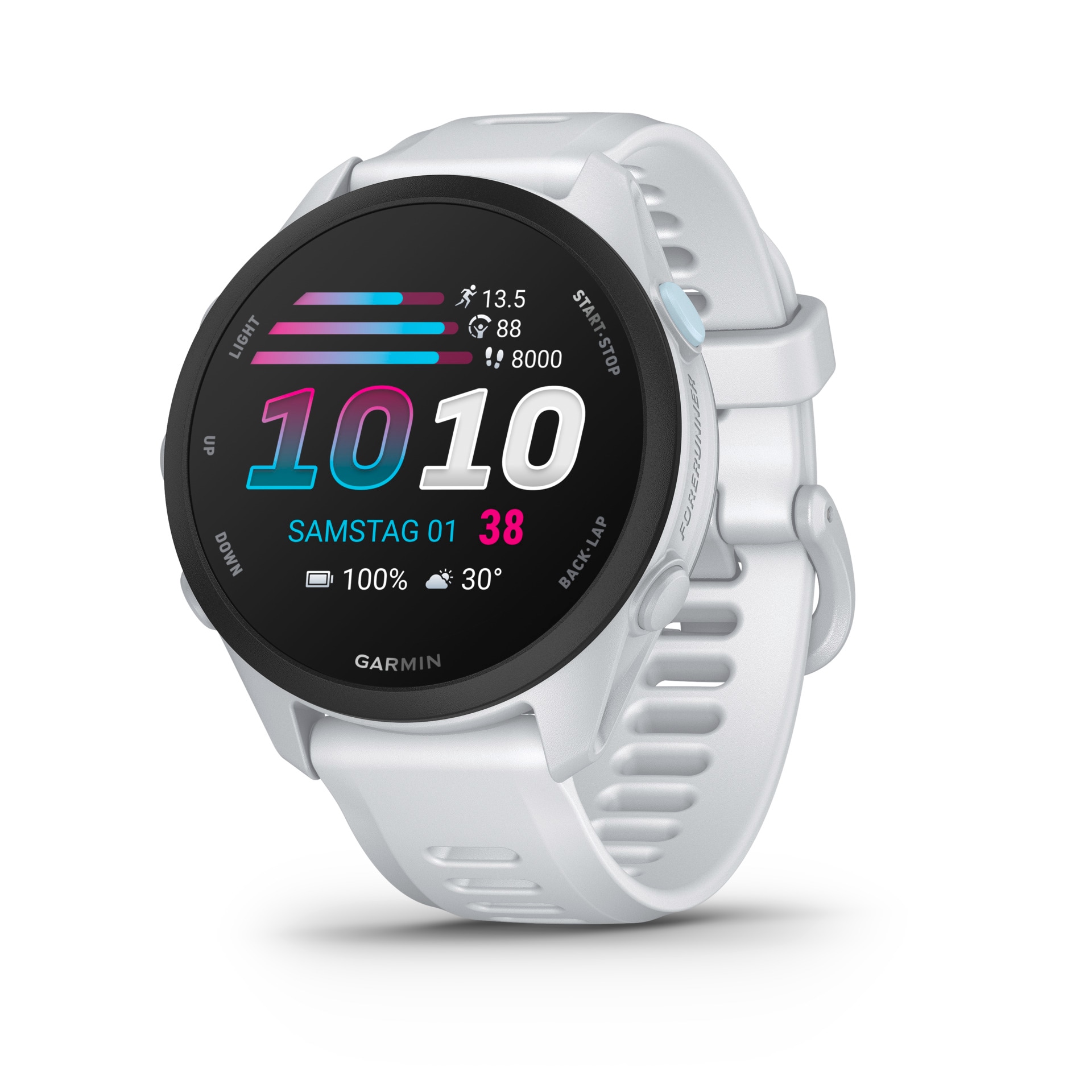 Garmin "Forerunner 70 mit Silikonarmband 20 mm"(/ 1,2 ″)