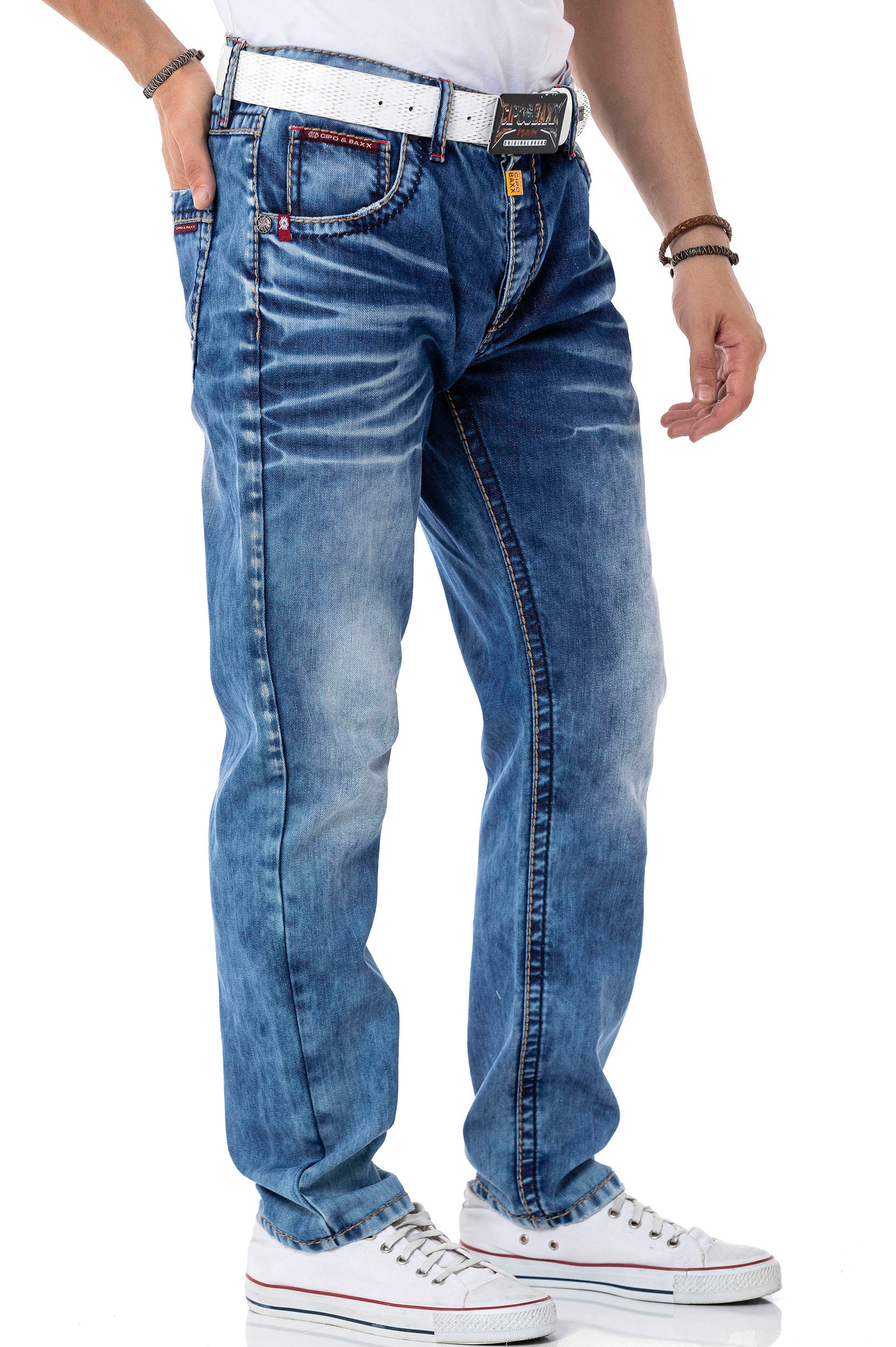 Cipo & Baxx Regular-fit-Jeans günstig online kaufen