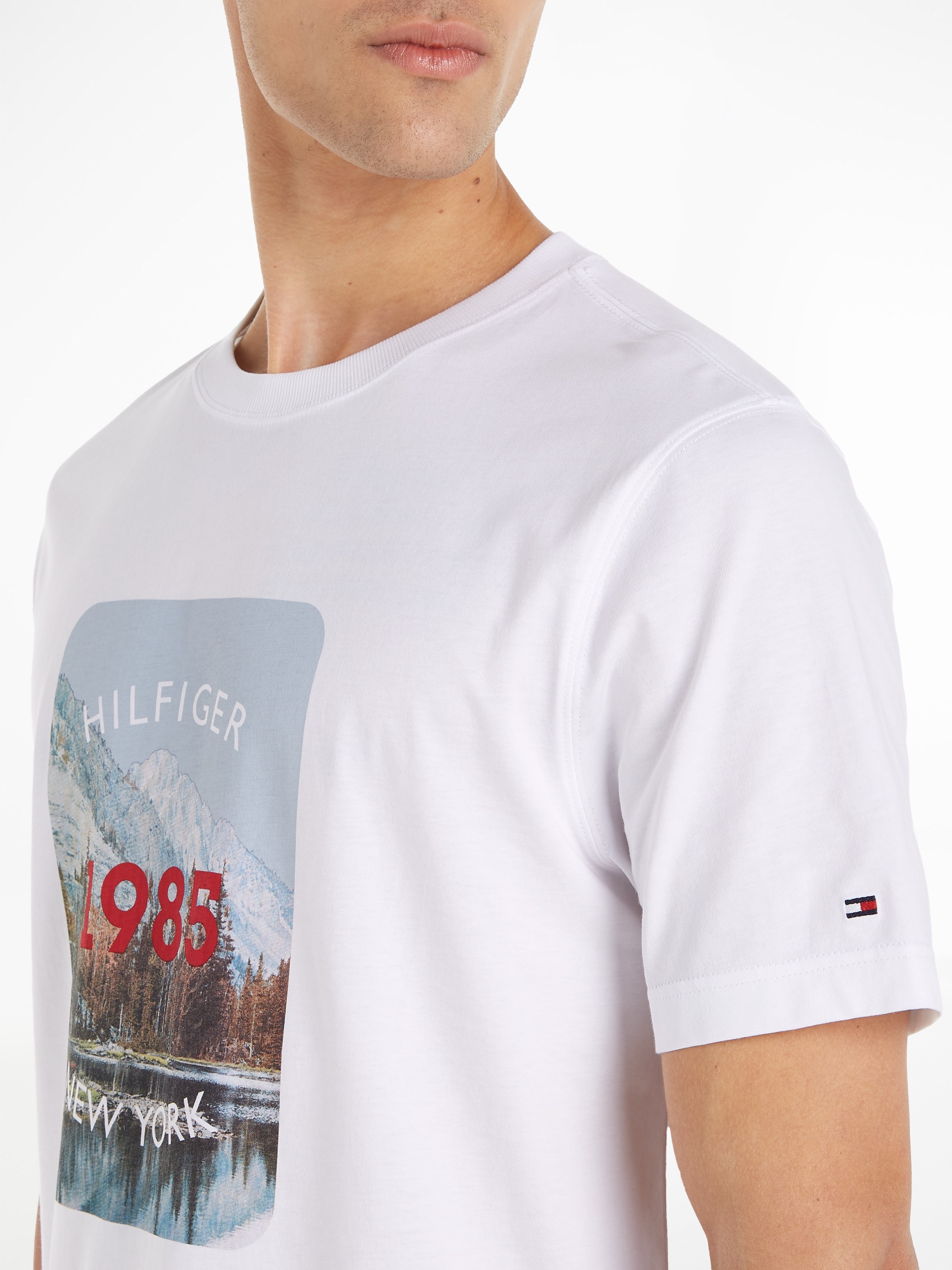 Tommy Hilfiger T-Shirt »LANDSCAPE GRAPHIC TEE«