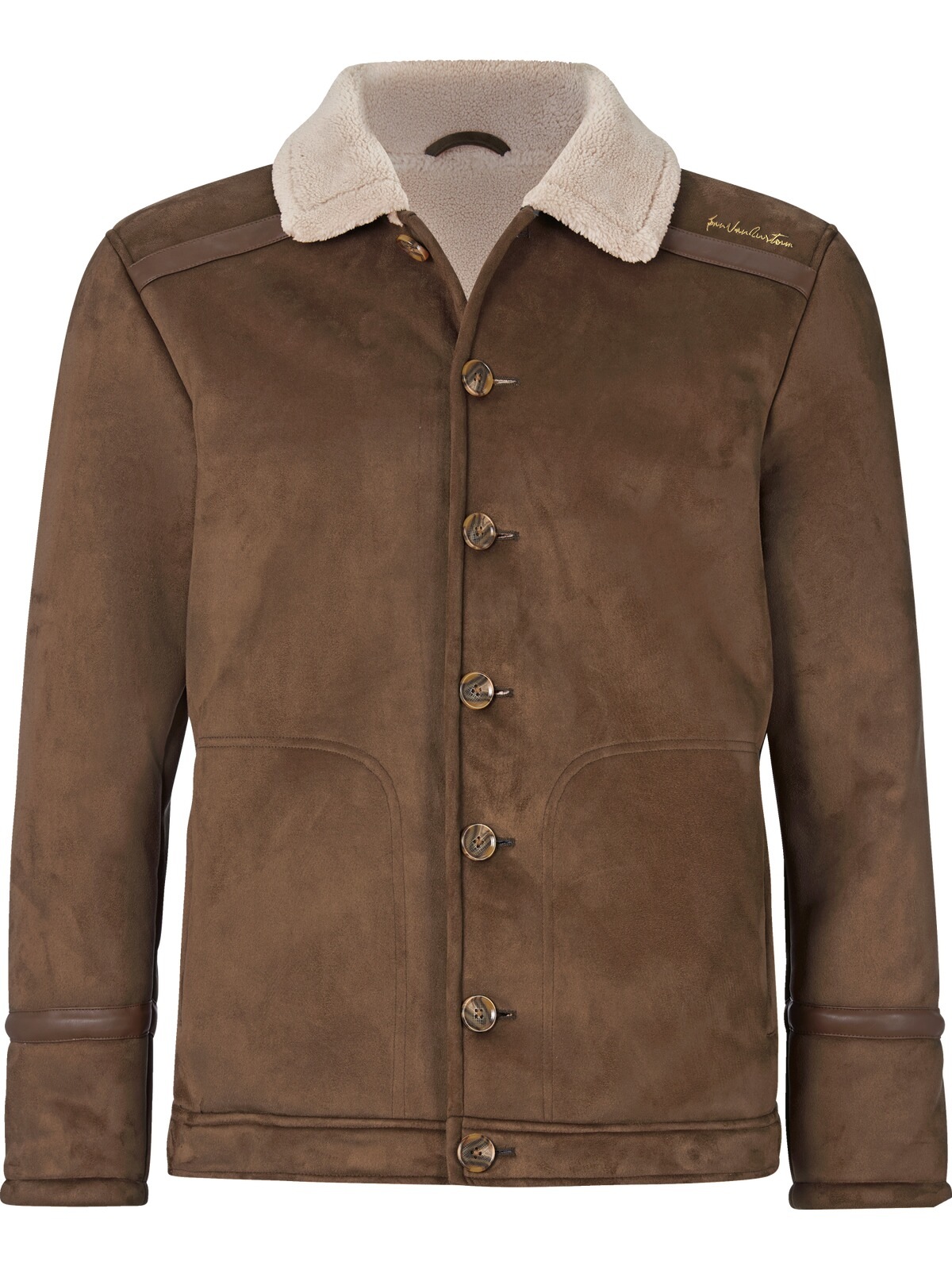 Jan Vanderstorm Lederimitatjacke »Jacke in Lederoptik LOTHAR«