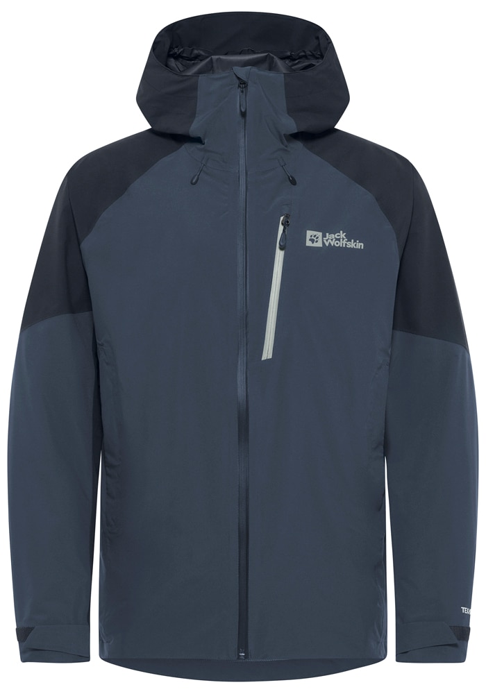 Jack Wolfskin Funktionsjacke »EAGLE PEAK 2L JKT M«, mit Kapuze