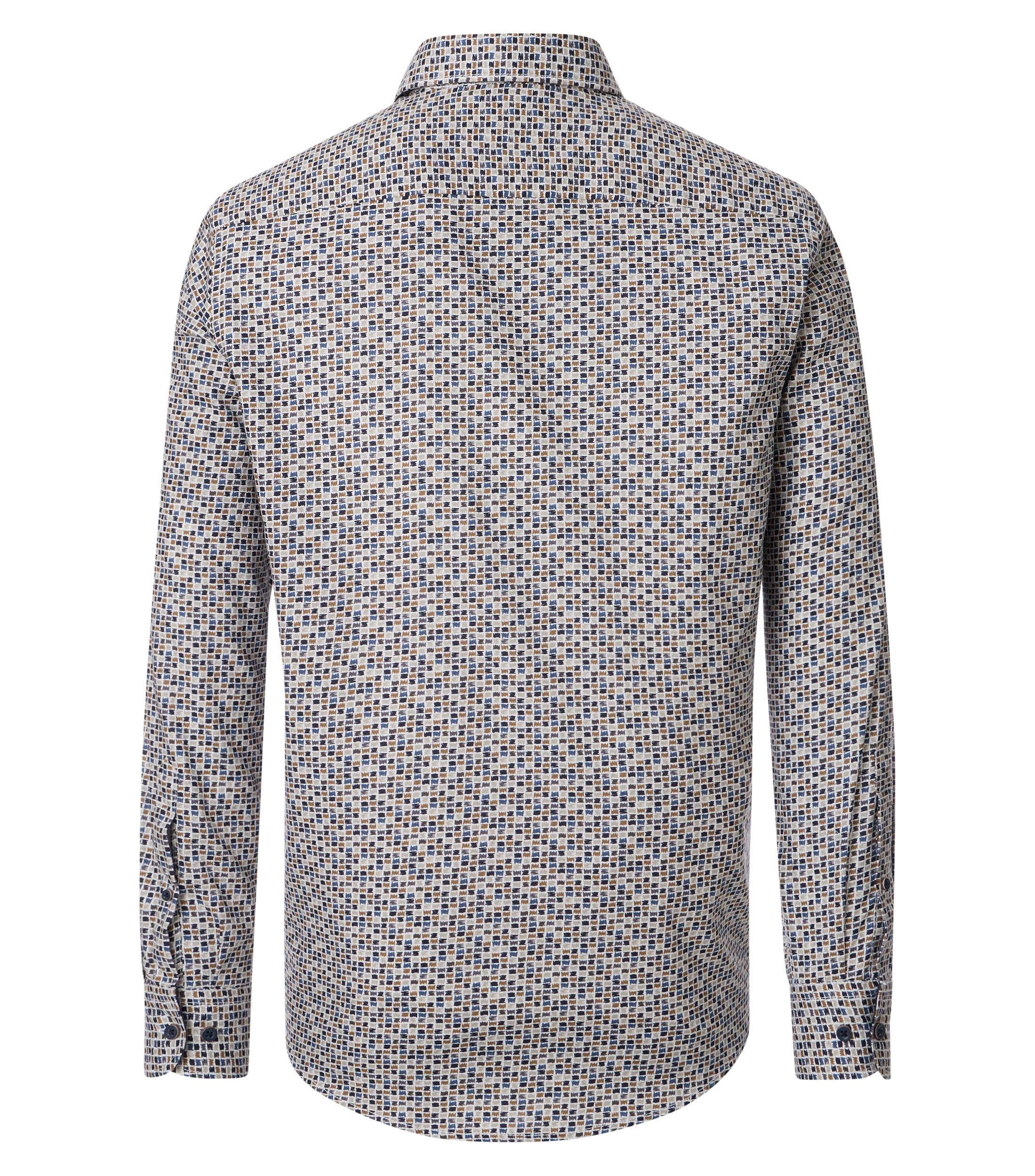 CASAMODA Langarmhemd "CASAMODA Freizeithemd Print" günstig online kaufen