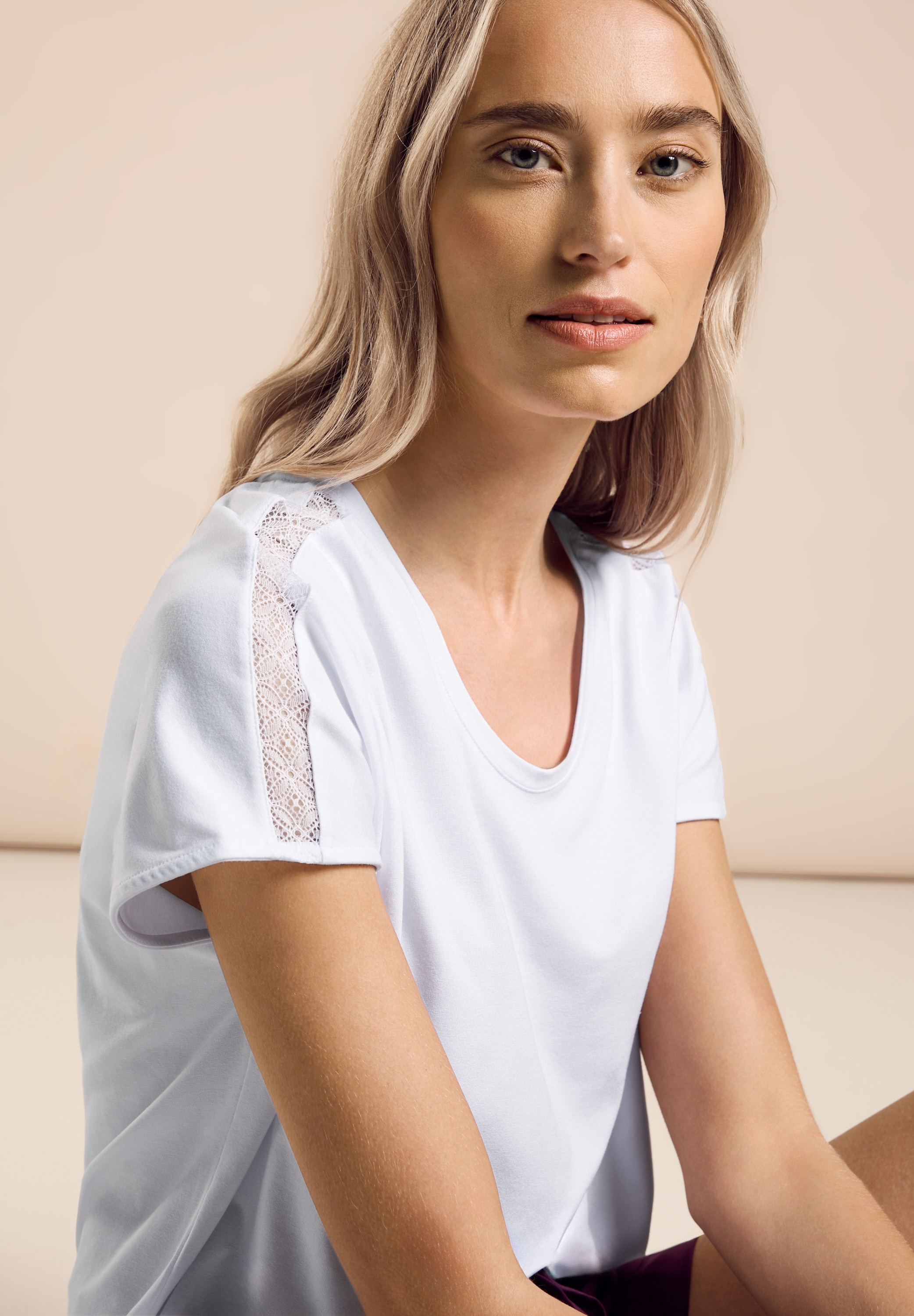 STREET ONE Spitzentop su Spitze