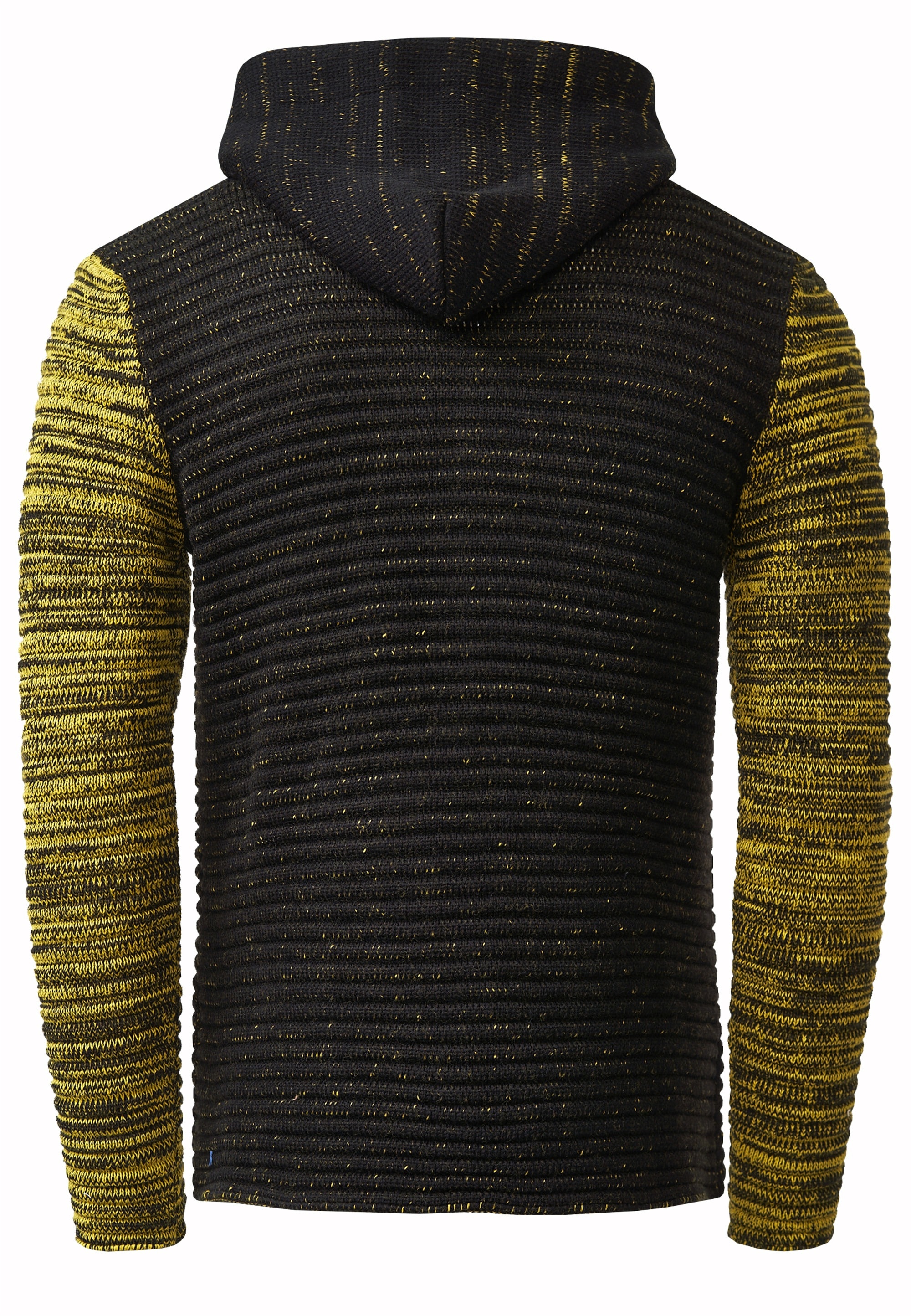 Rusty Neal Strickjacke, mit kuscheliger Kapuze