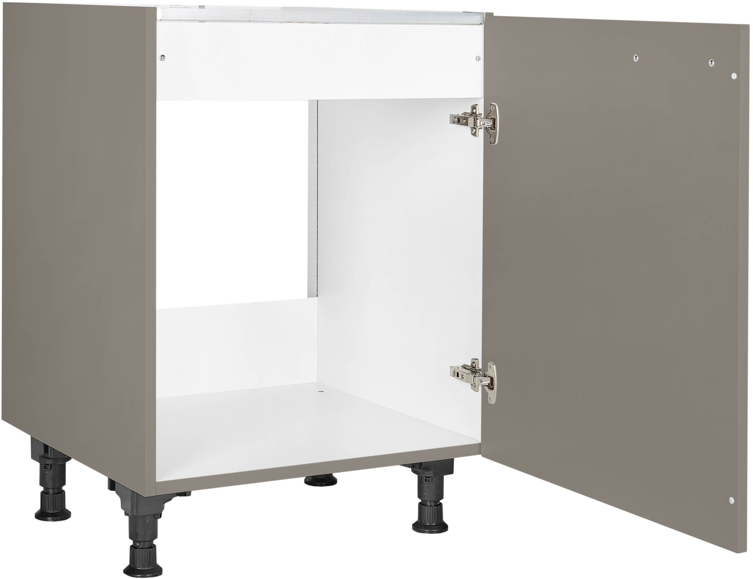 nobilia Spülenschrank ""Laser", Ausrichtung wählbar, vormontiert, in den Br günstig online kaufen