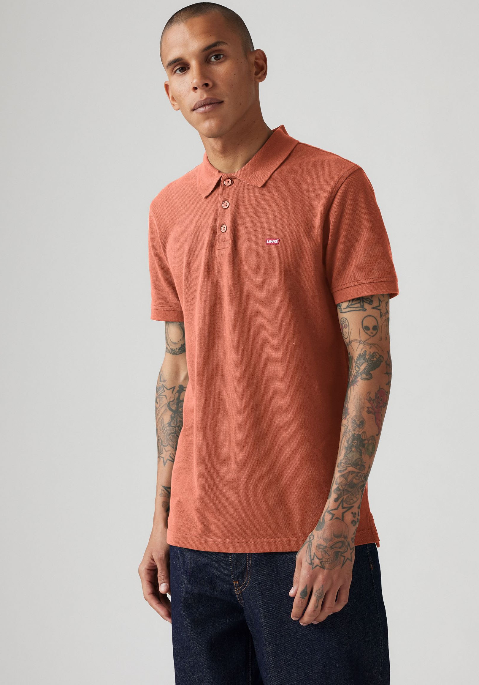 Levis Poloshirt "LE NEW LEVIS HM POLO", mit kleinem Batwing-Logo günstig online kaufen