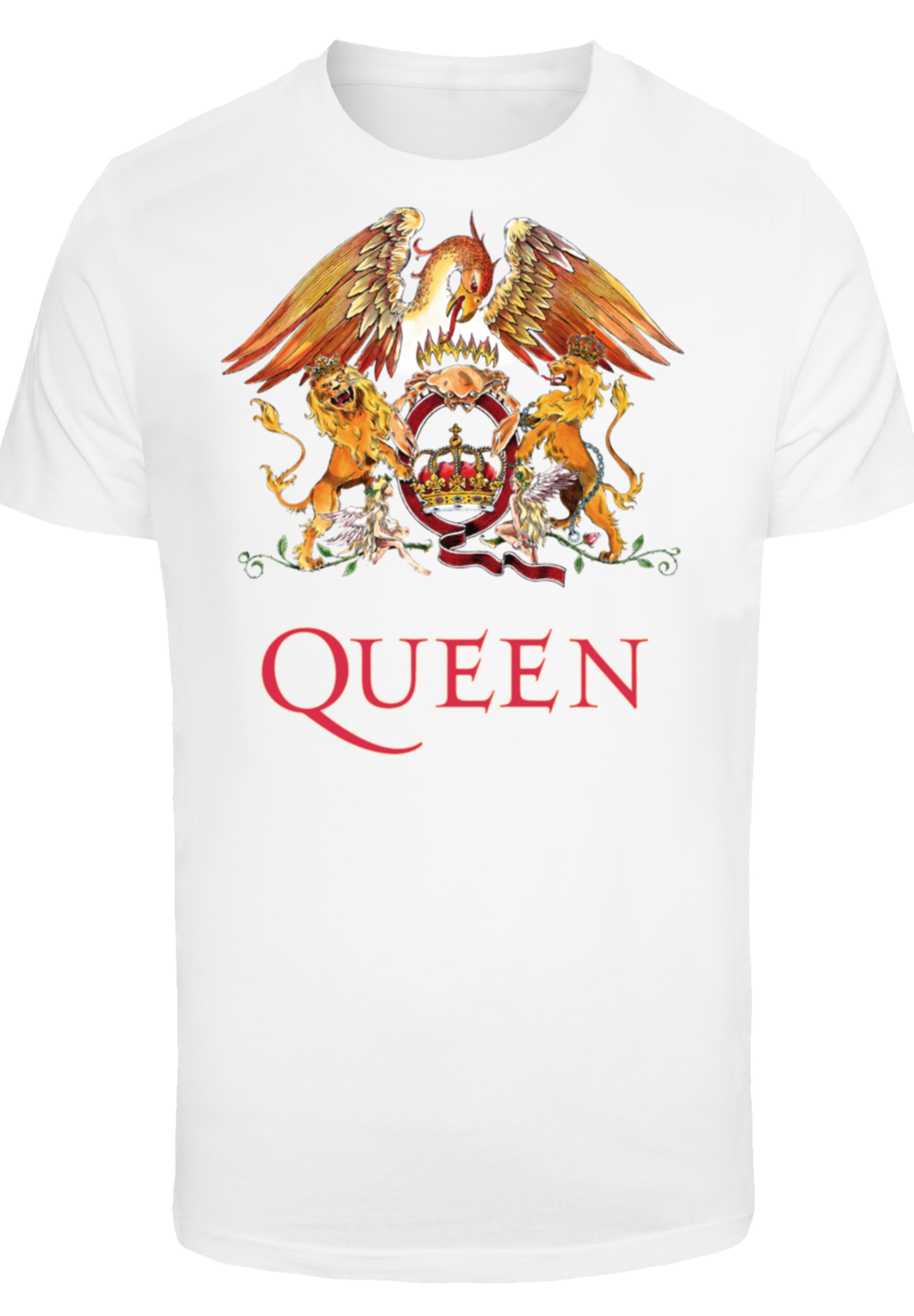F4NT4STIC T-Shirt »Queen Classic Crest«, Print