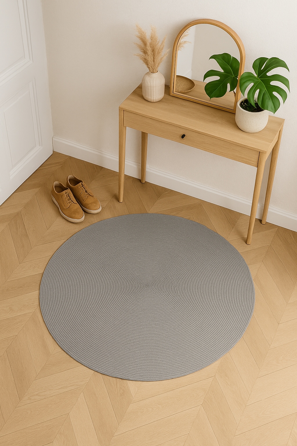 ASTRA Teppich »Paris«, rund, 8 mm Höhe, In- und Outdoor geeignet, Aussenbereich, Wohnzimmer