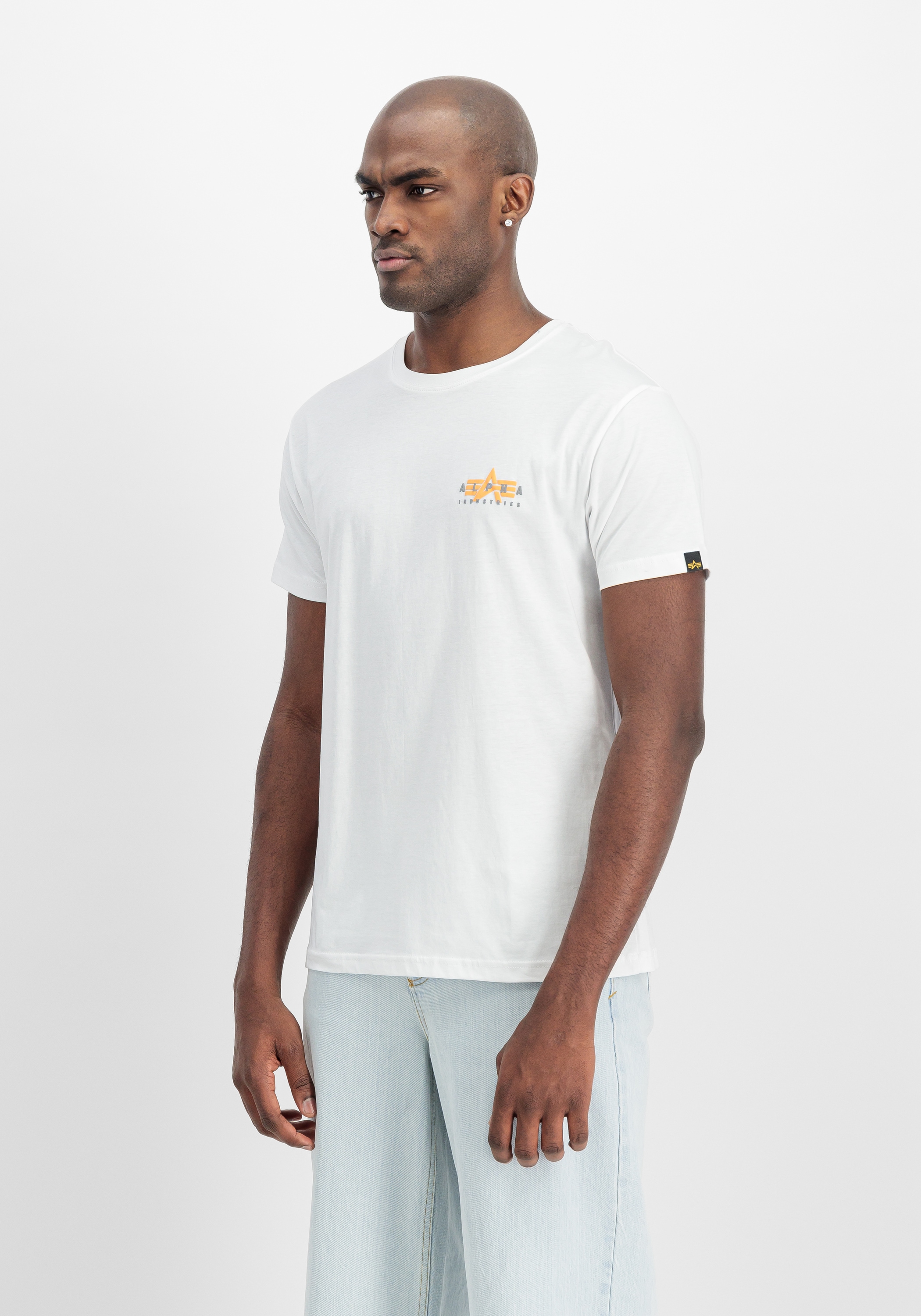 Alpha Industries "Puff Print Logo Backprint T-Shirt"