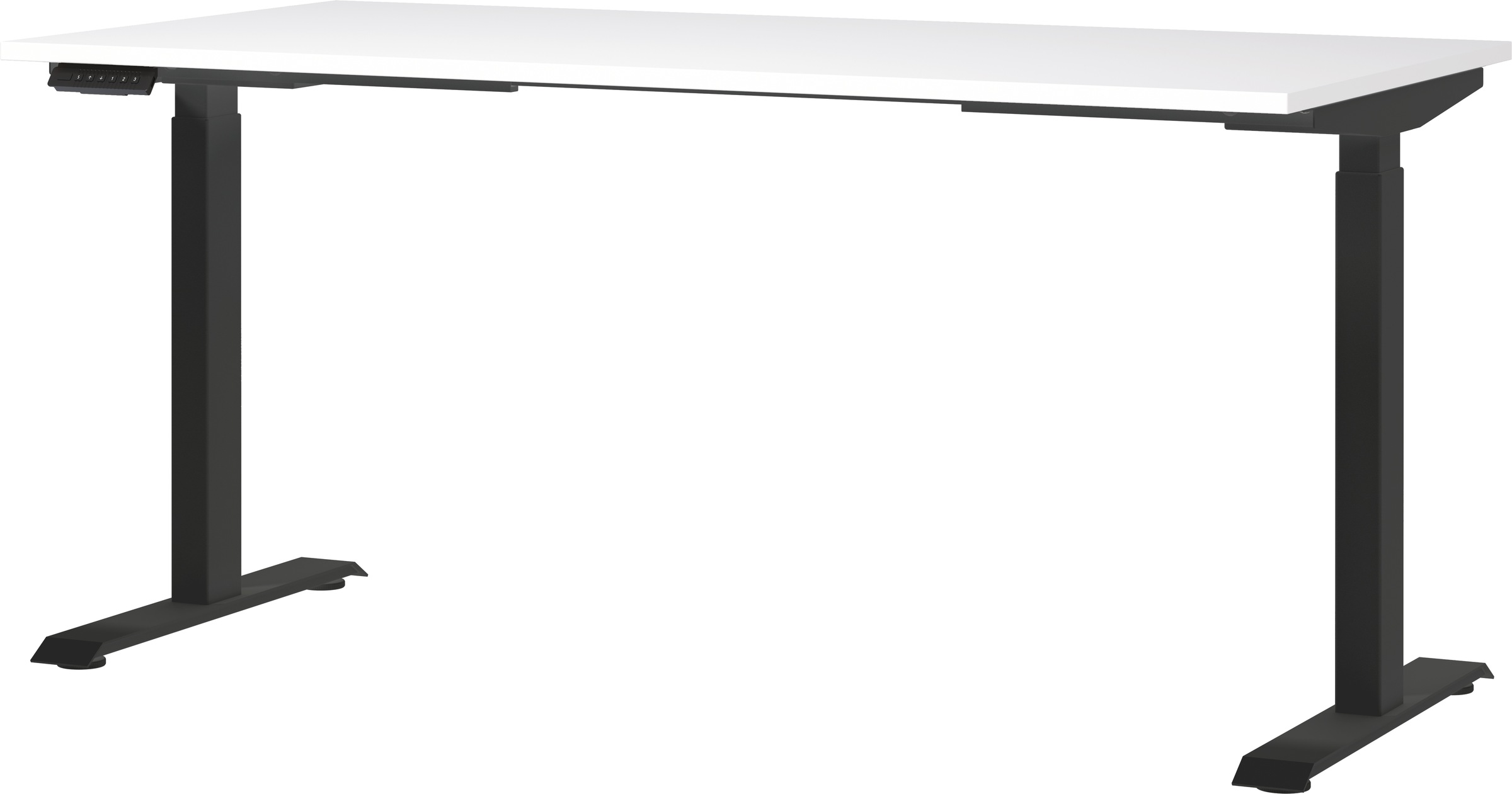 GERMANIA Schreibtisch »Jet, elektrisch höhenverstellbar«, moderne Farbvariationen, Breite 120/140/160/180 cm, Made in Germany
