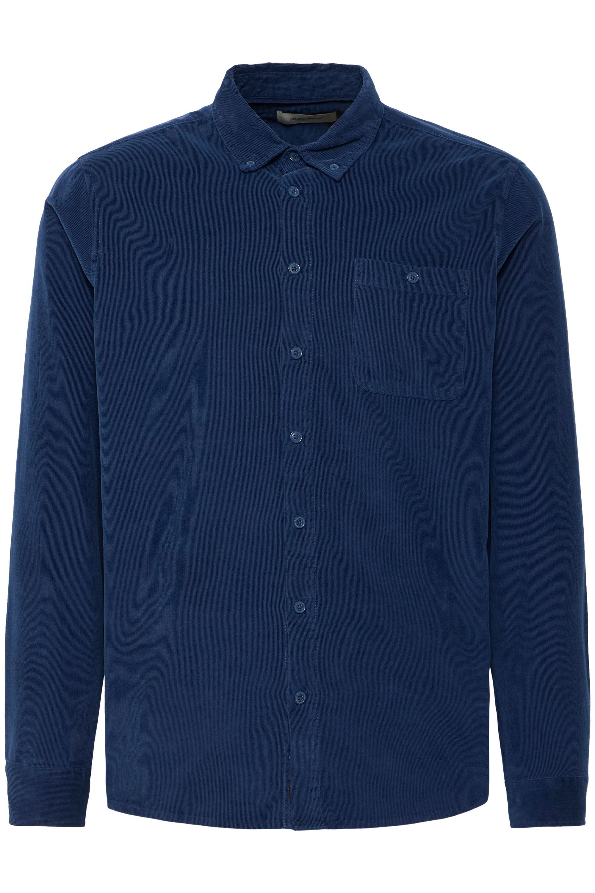 Blend Langarmhemd "BHShirt", Lässiges Cordhemd mit Brusttasche günstig online kaufen