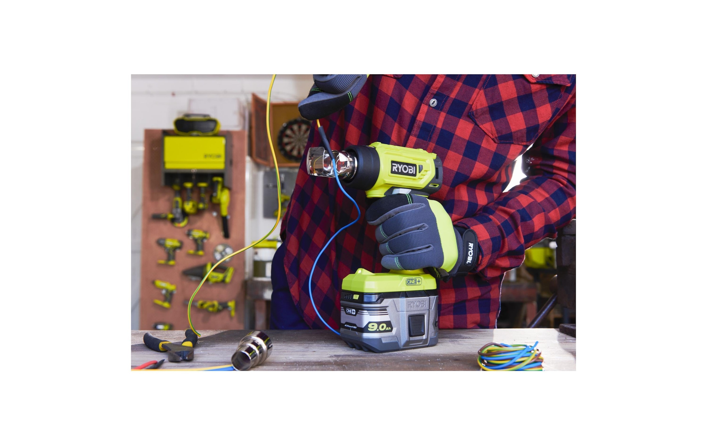 RYOBI Heißluftgebläse »RYOBI R18 hG-0, 18 V, Solo«