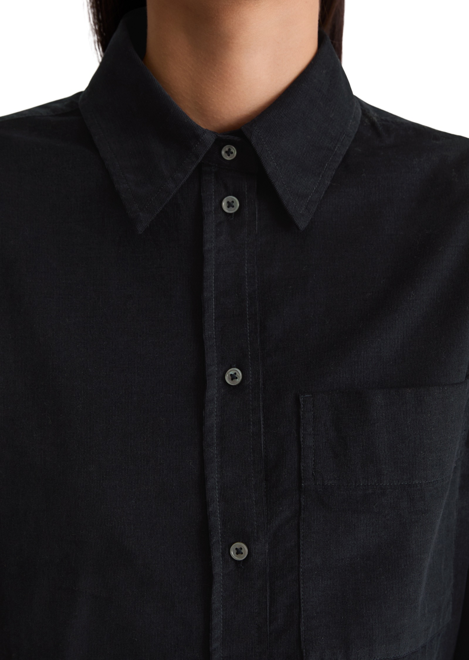 Marc O'Polo Langarmbluse »aus softem Baumwolle-Lyocell-Mix«