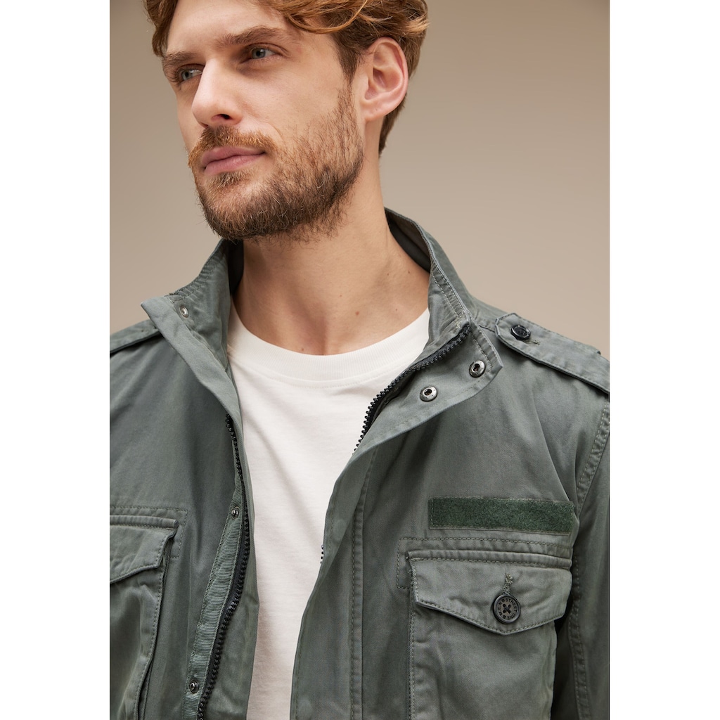 STREET ONE MEN Cargojacke, ohne Kapuze