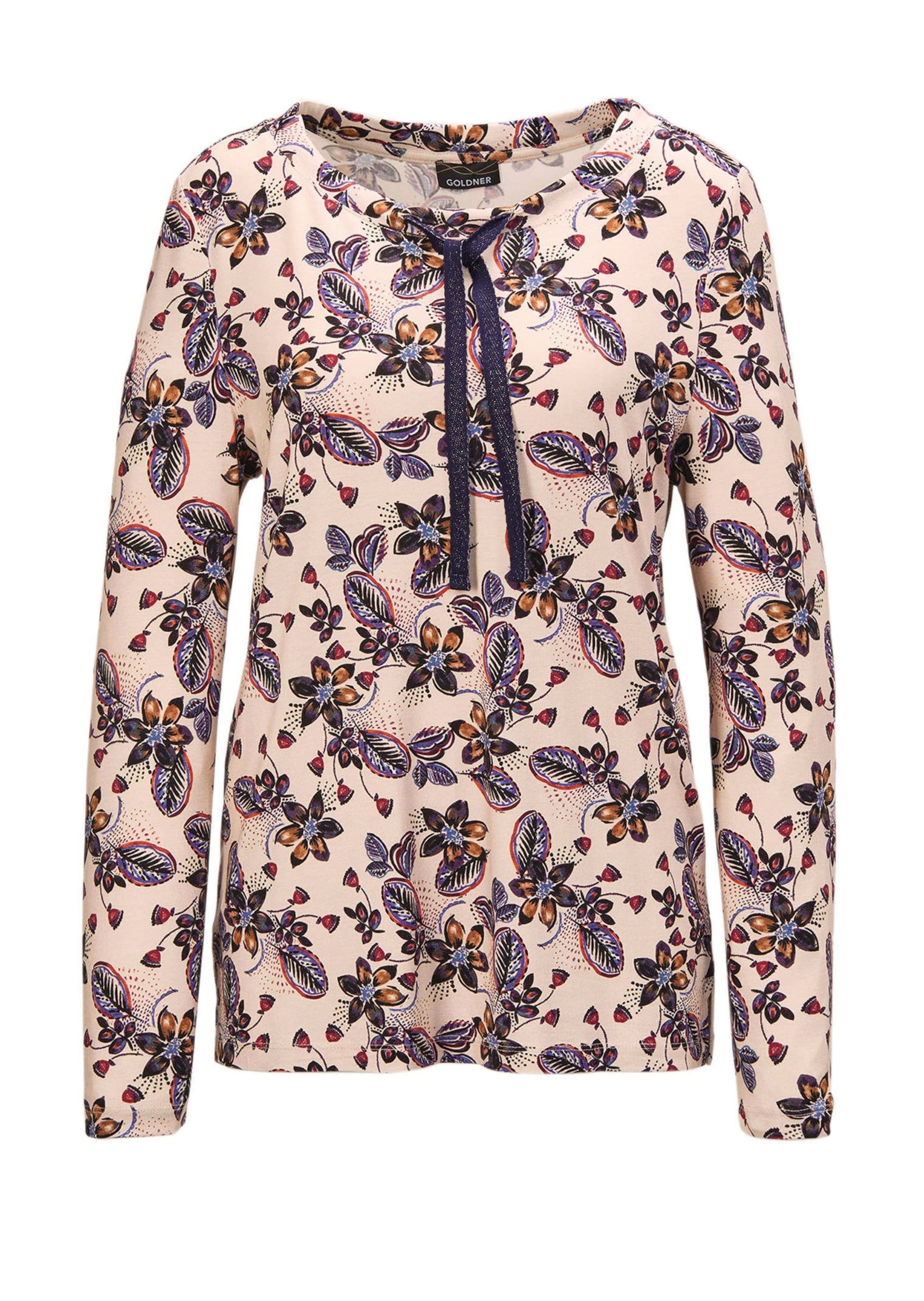 GOLDNER Print-Shirt "Kurzgröße Attraktives Druckshirt in einzigartigem Look" Ohne