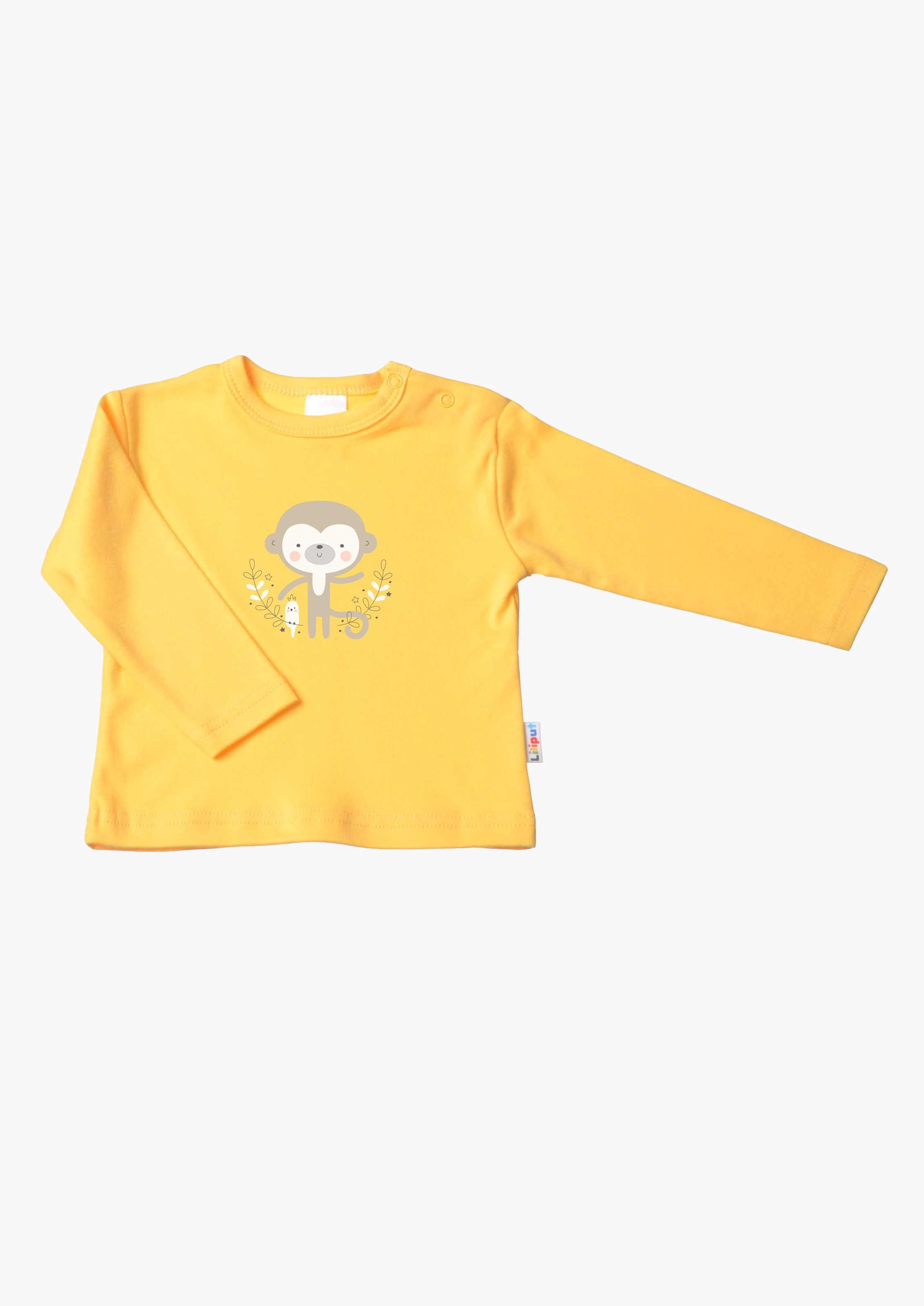 Liliput Langarmshirt »Affe«, mit Druckknöpfen auf der Schulter