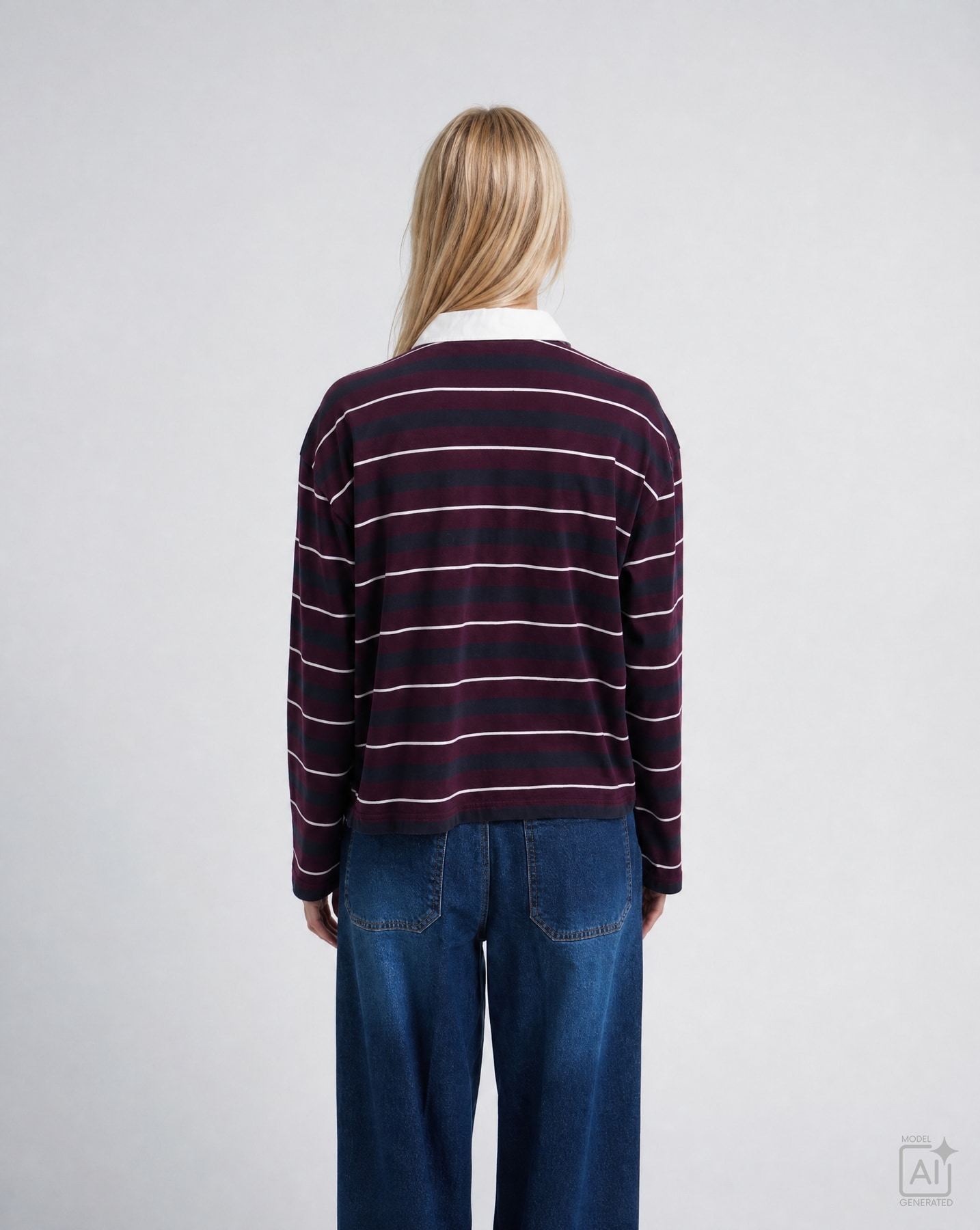 Smith & Soul Poloshirt aus Baumwolle, Boxy Fit