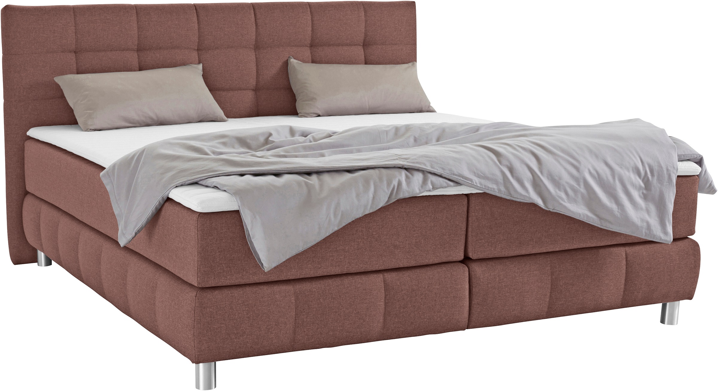 andas Boxspringbett "Salo" incl. Topper, 6 Breiten, 2 Härtegrade, TFK auch günstig online kaufen