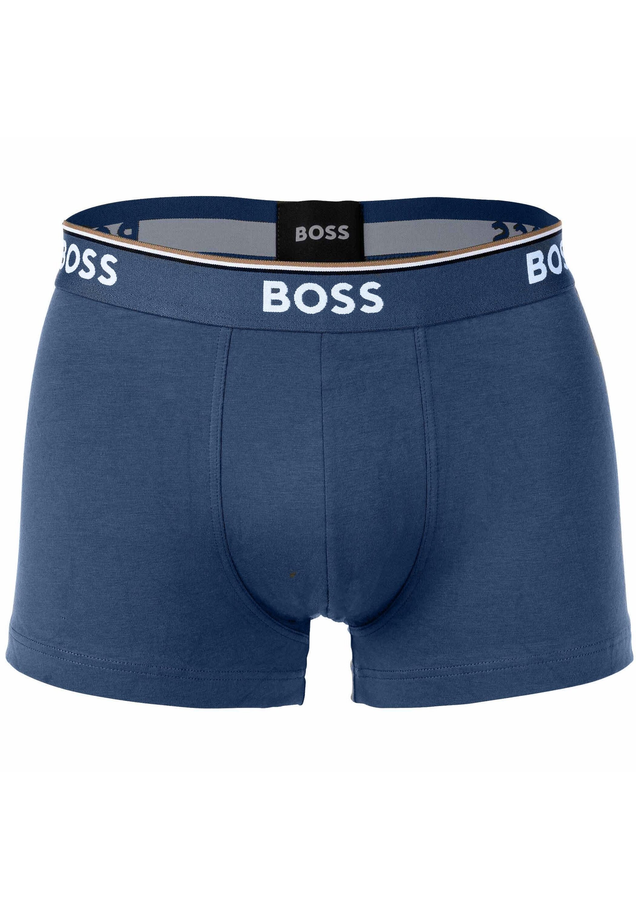 BOSS Trunk "3P Power", (Packung, 3 St.), mit BOSS Schriftzug auf dem Bund günstig online kaufen