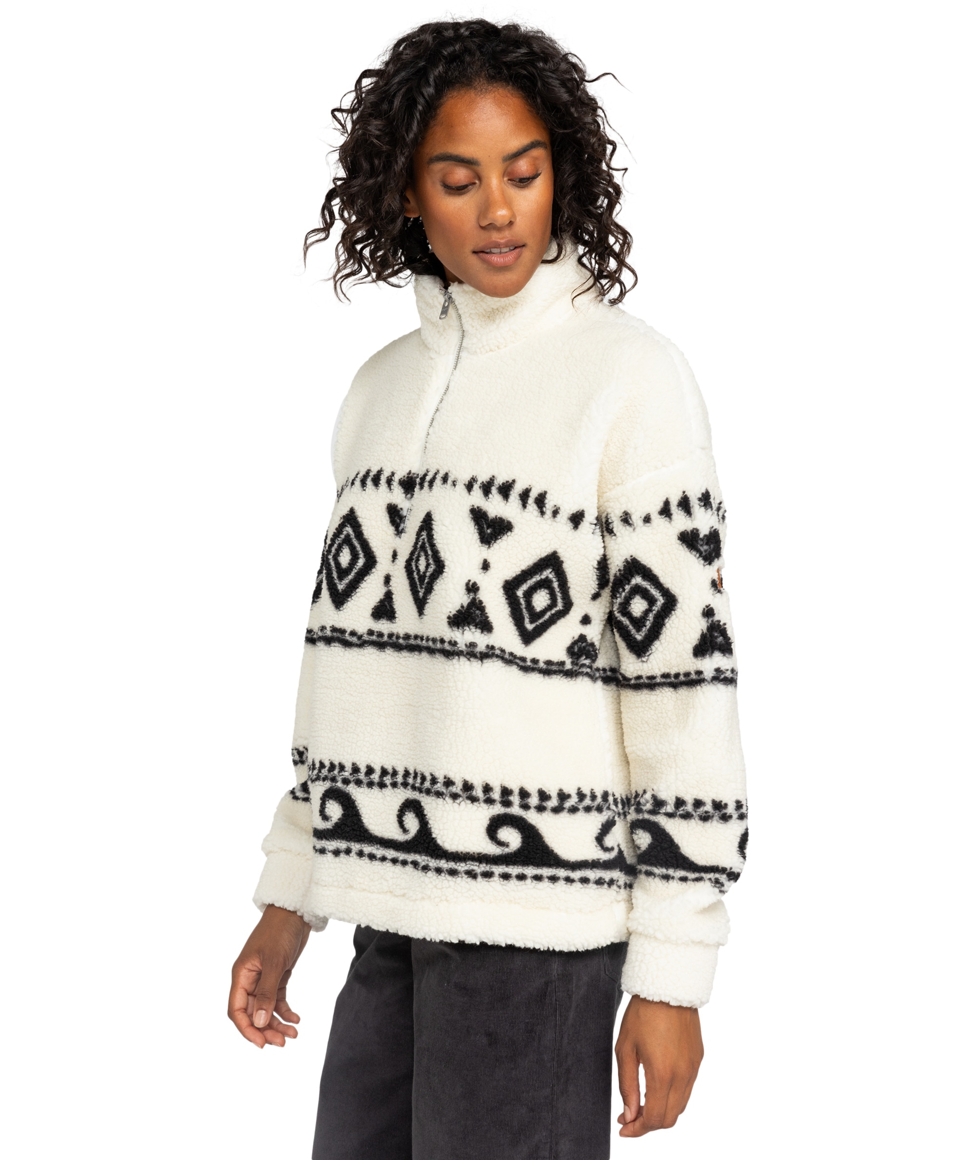 Roxy Strickfleecejacke "TREASURE SOUL" günstig online kaufen