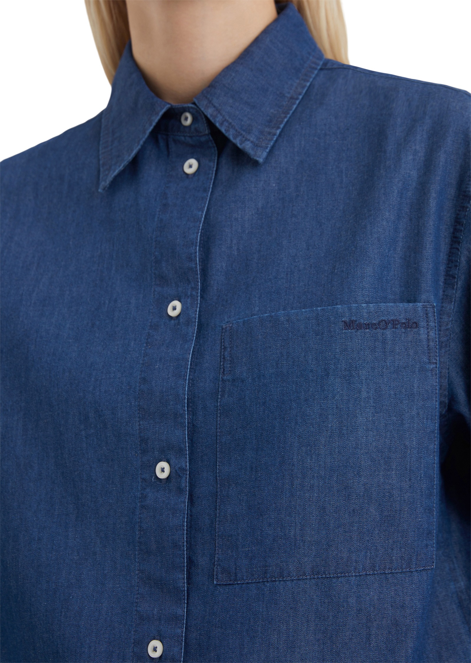 Marc O'Polo Langarmbluse »mit TENCEL™ Lyocell«