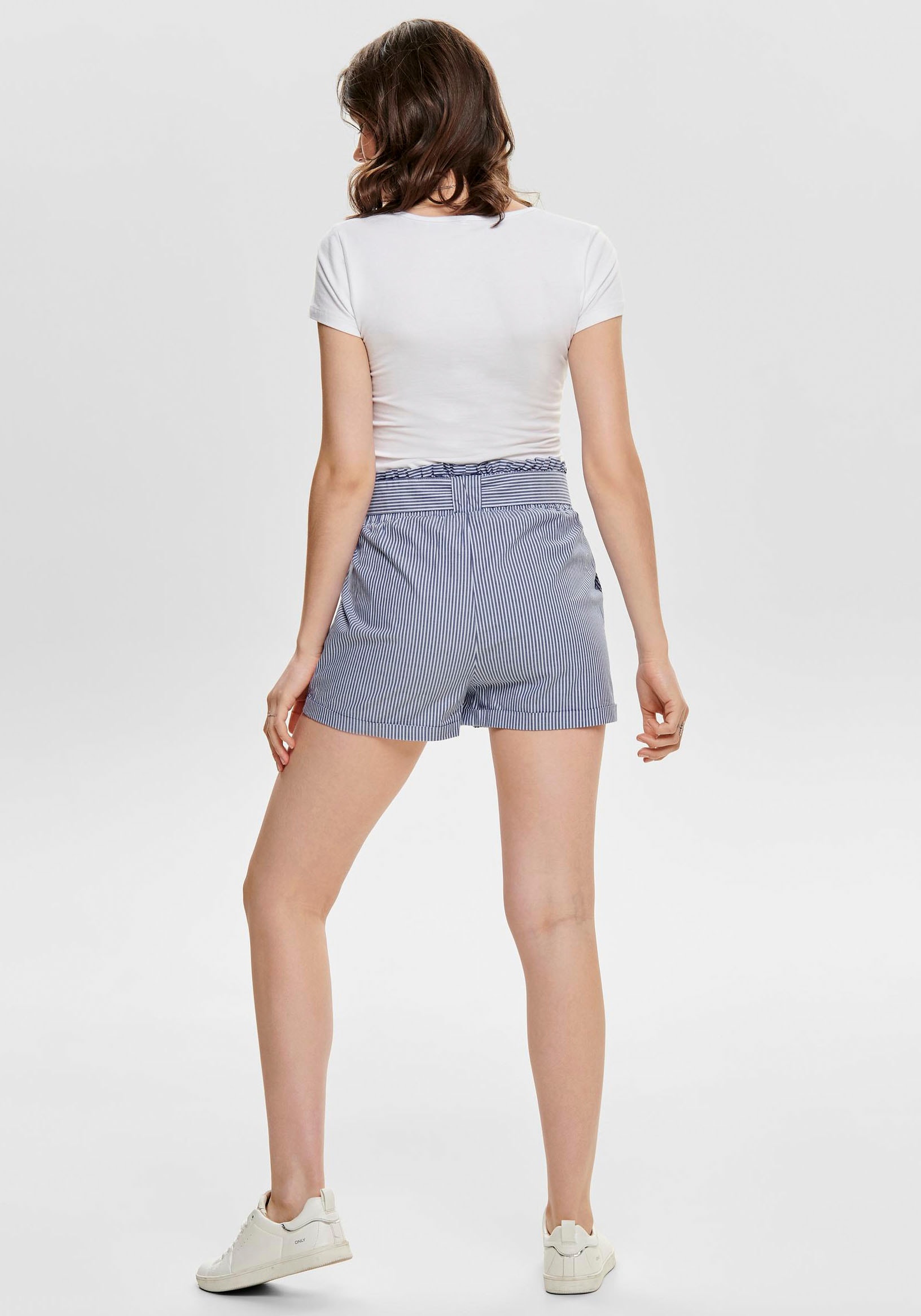 ONLY Shorts »ONLSMILLA BELT SHORTS NOOS WVN«