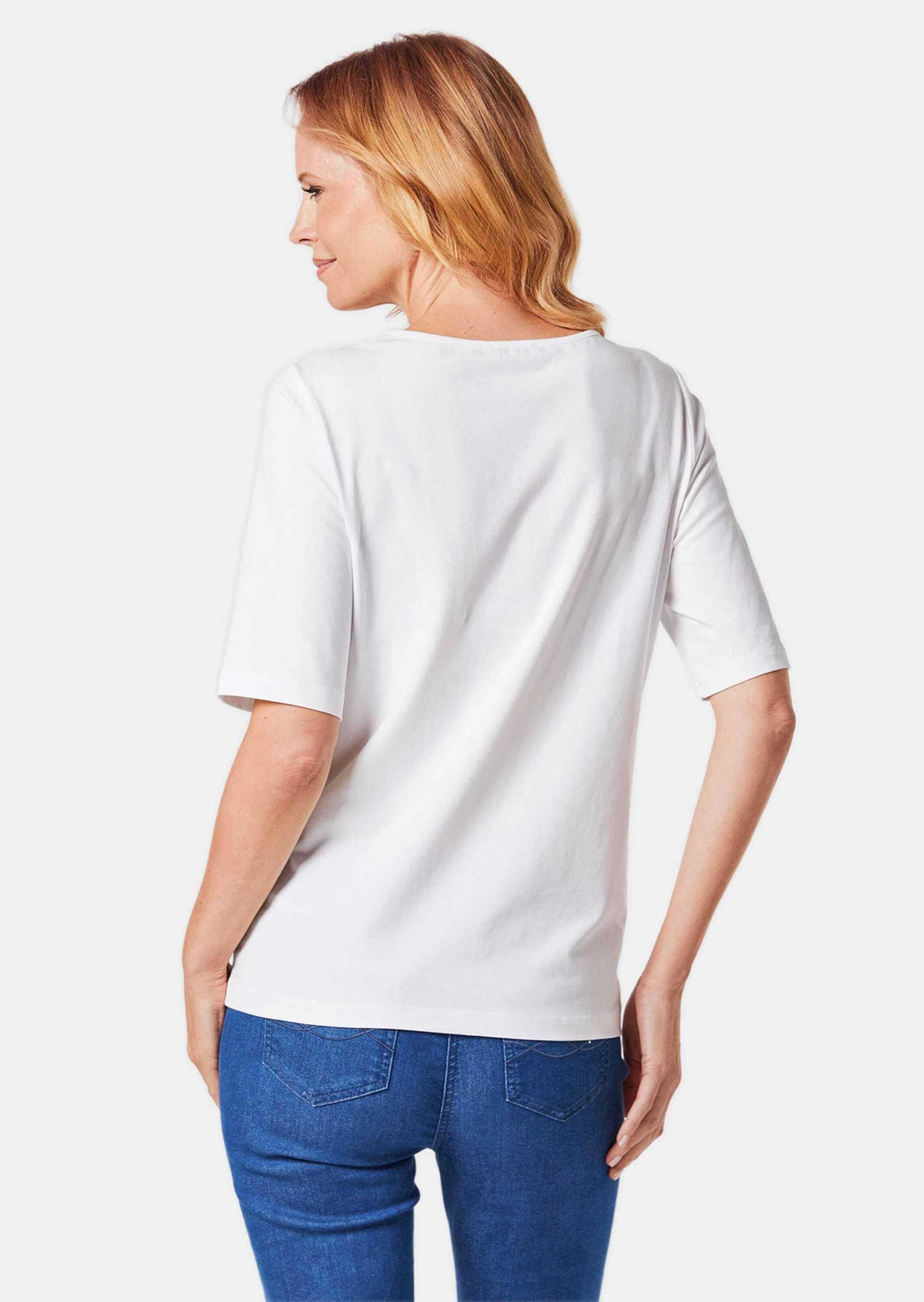 GOLDNER Print-Shirt »Druckshirt aus pflegeleichtem Baumwoll-Jersey Druckshirt aus pflegeleichtem Baumwoll-Jersey«