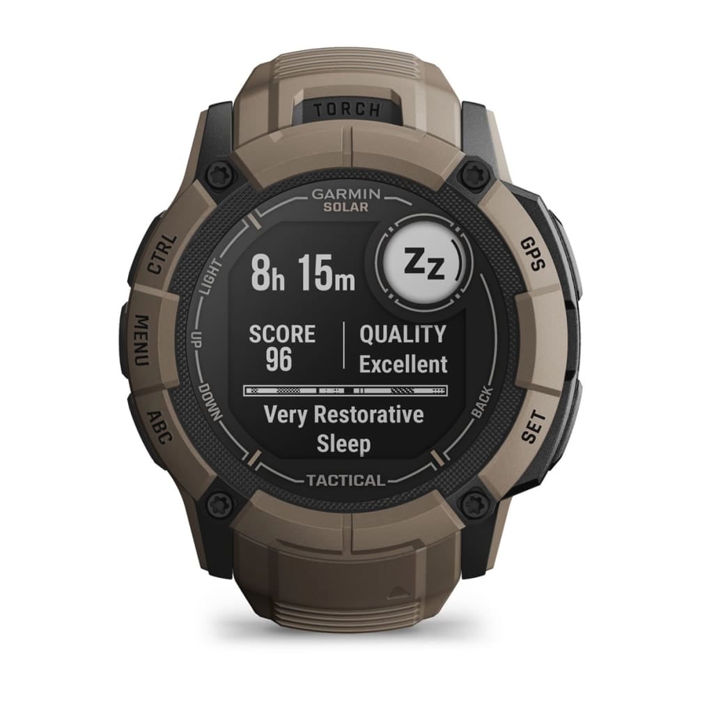 Garmin Smartwatch »Instinct 2X Solar Tactical Edition«, (Proprietär)