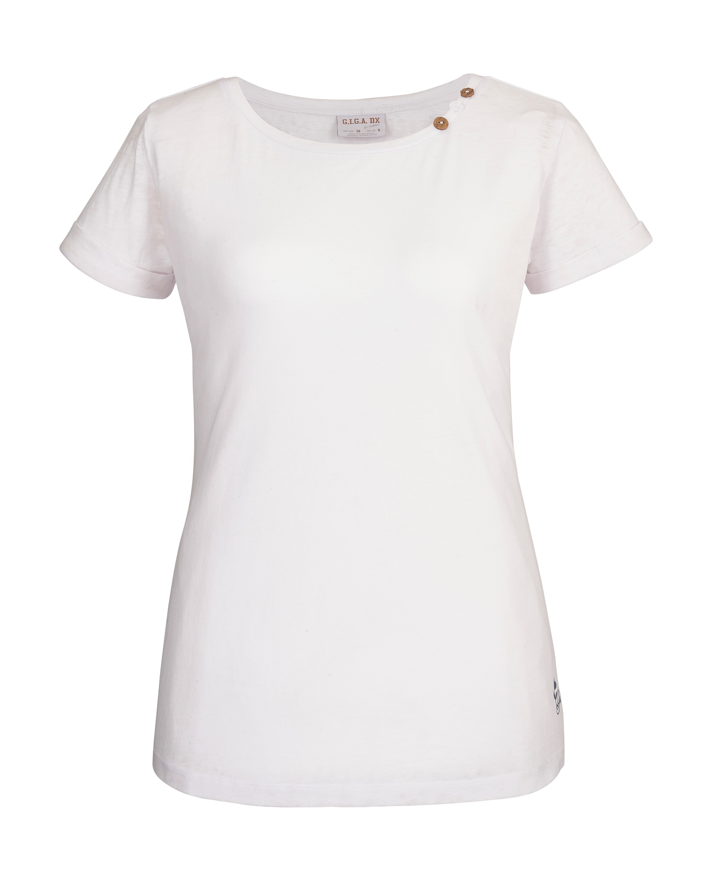 T-shirt Donna G.I.G.A. DX In Cotone Biologico Con Stampa Floreale – Morbida E Sostenibile - 3