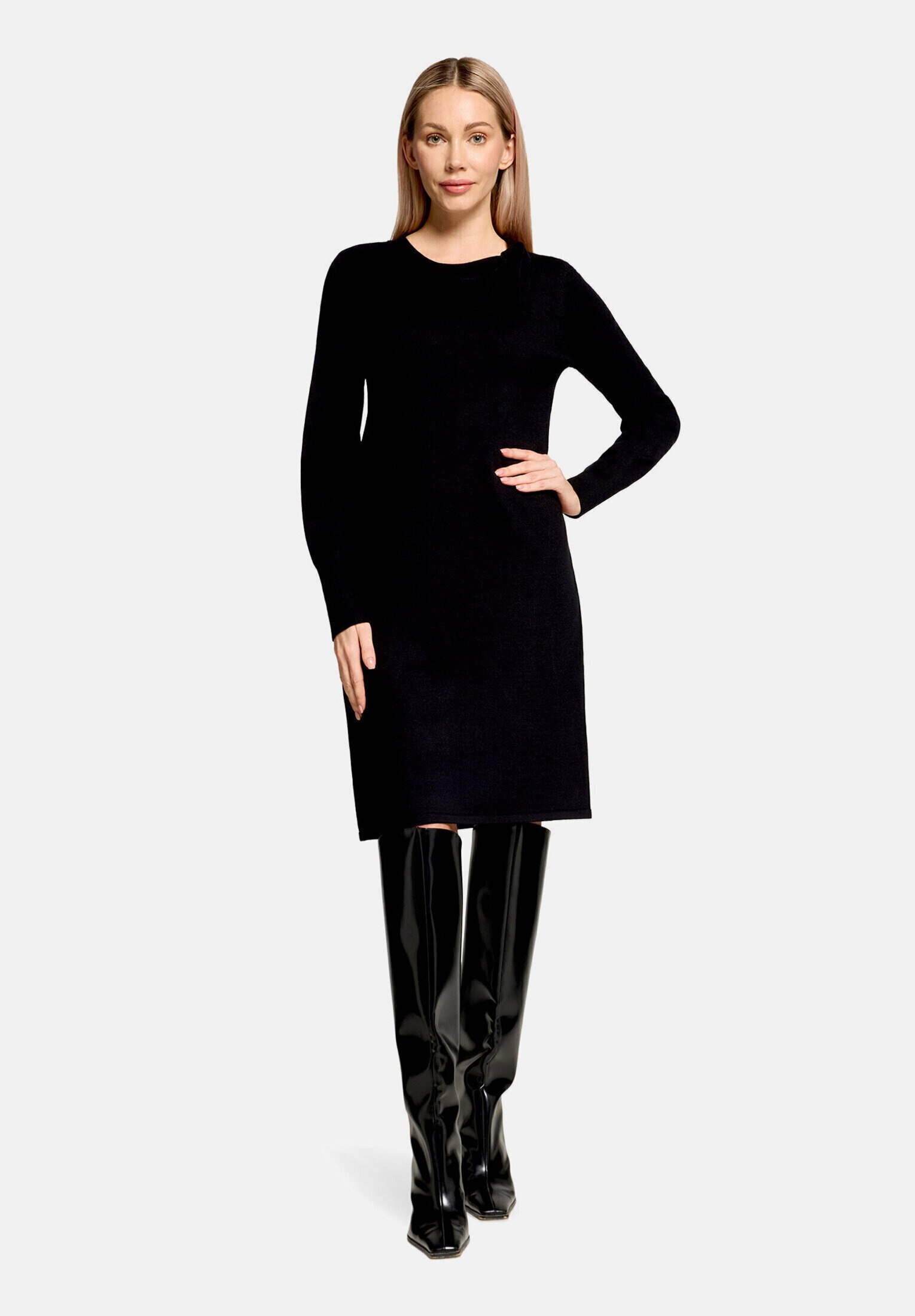 Betty Barclay Strickkleid »Damen mit Schleifenknoten« Ohne Tasche