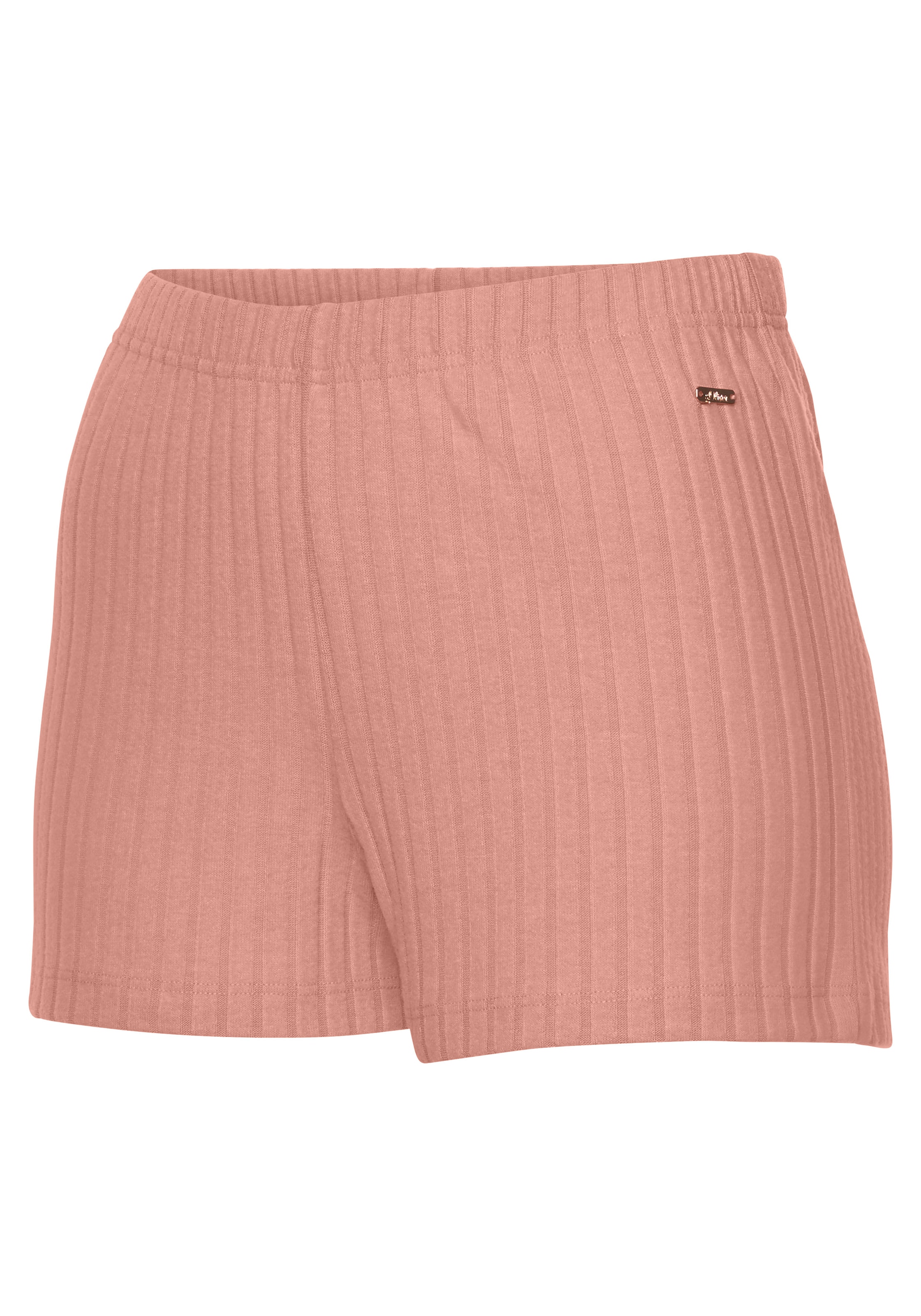 s.Oliver Relaxshorts aus nachhaltigem Rippstrick, Loungeanzug günstig online kaufen