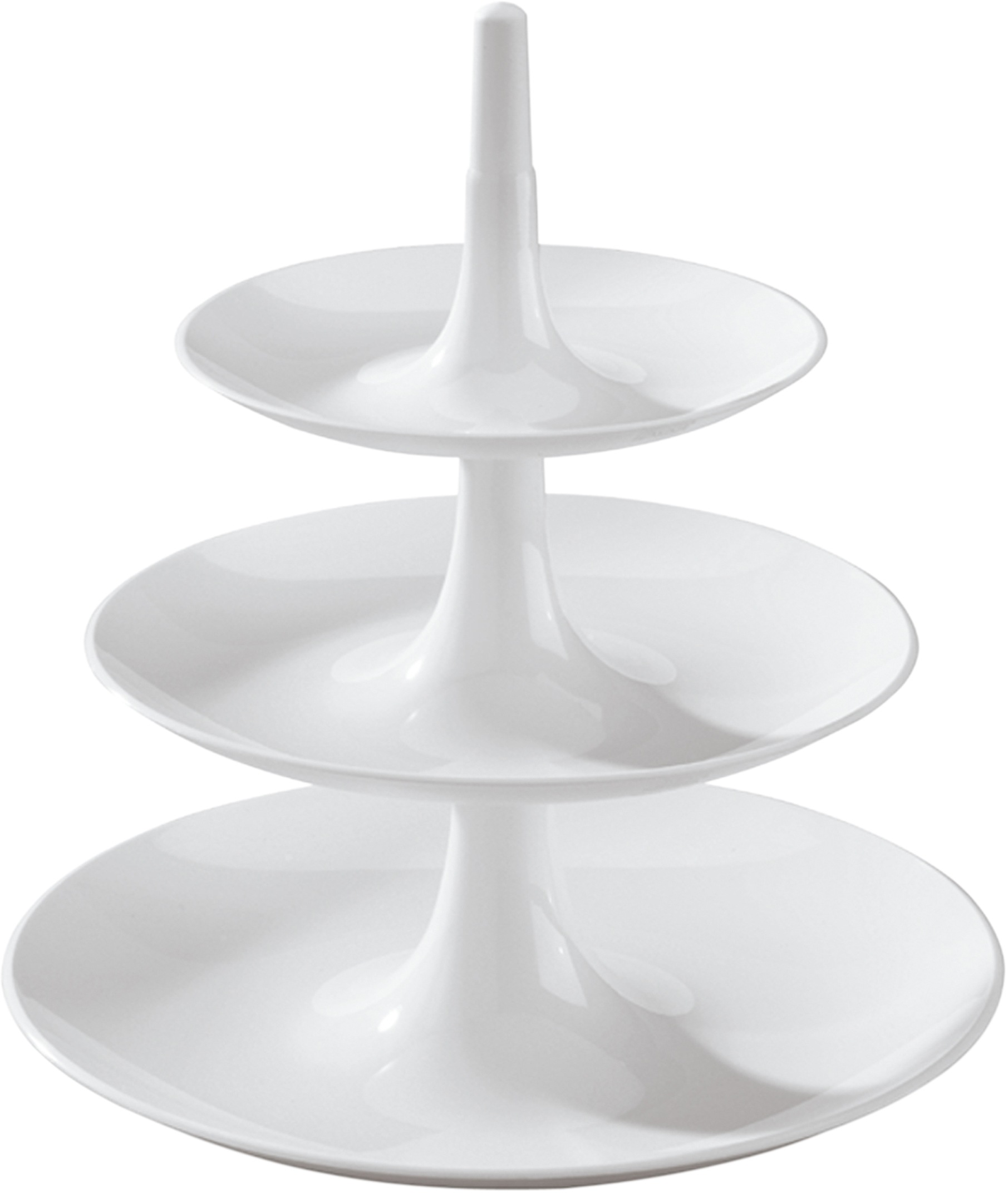 KOZIOL Etagere "BABELL L" spülmaschinengeeignet, 3-stufig