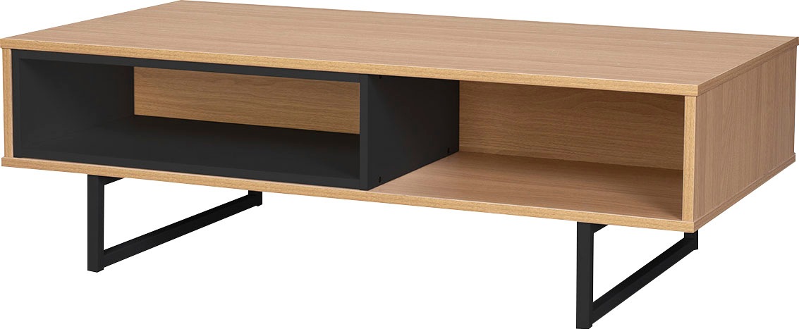 Möbilia Couchtisch "Eileen" Ablagetisch Eiche Dekor günstig online kaufen