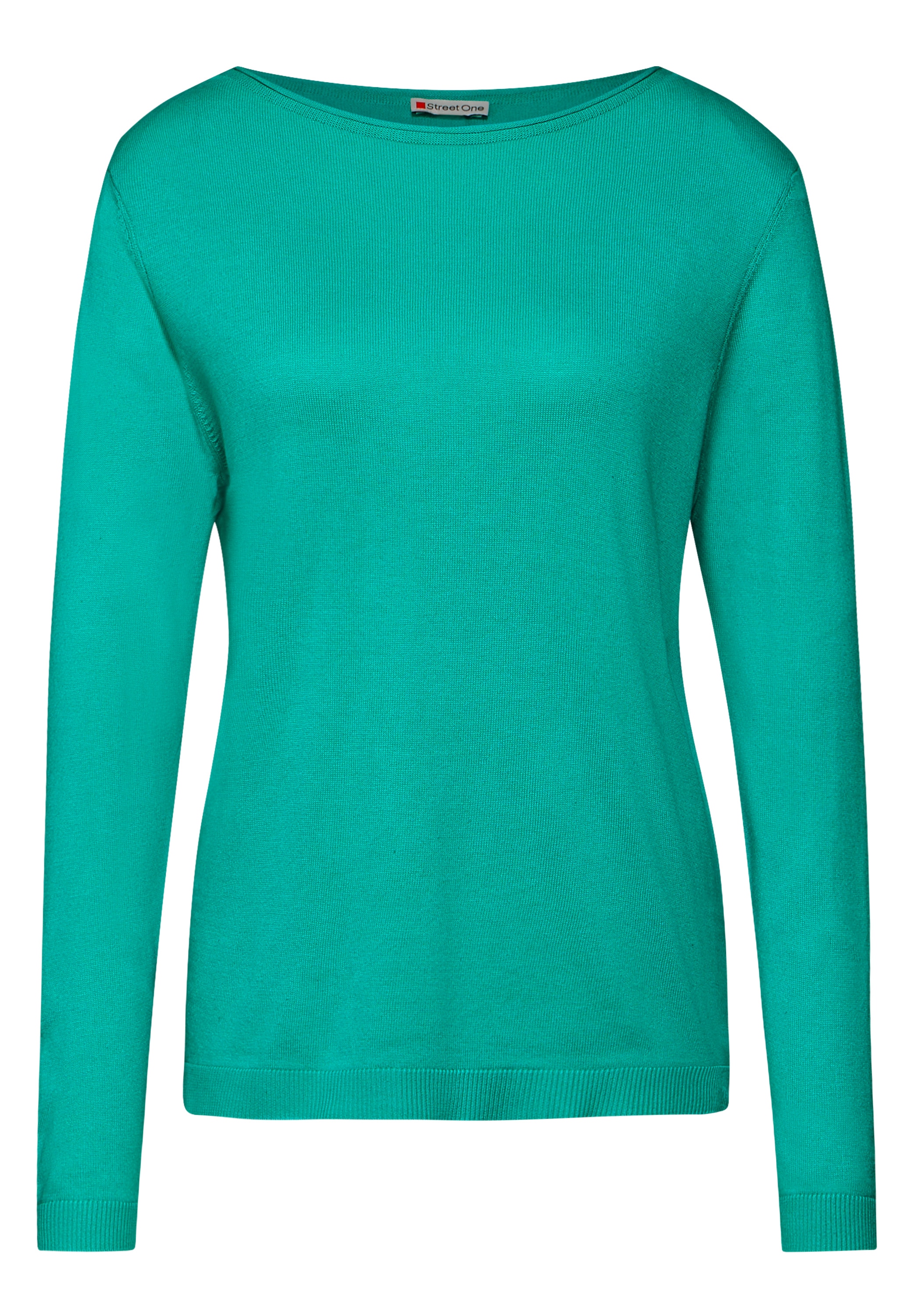 STREET ONE Strickpullover, mit U-Boot-Ausschnitt