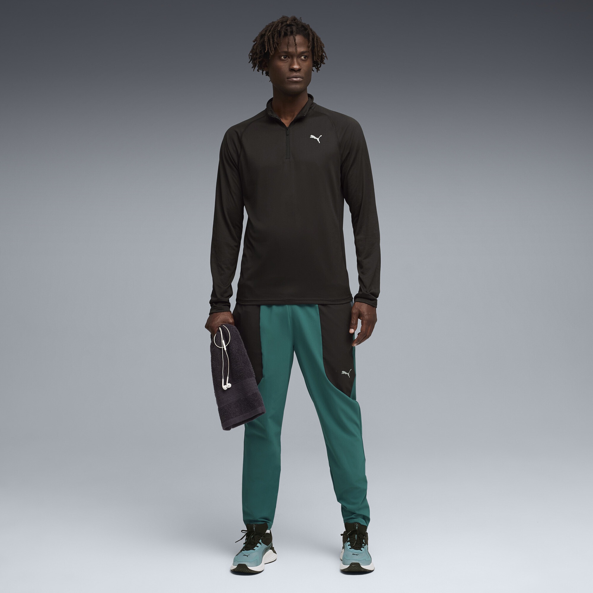 PUMA Trainingsshirt »PWRTRAIN Trainingsshirt mit kurzem Reißverschluss Herren«