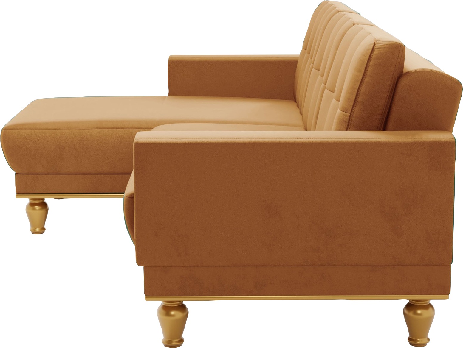 sit&more Ecksofa »Orient 5 L-Form«, mit Strass-Stein, wahlweise mit Bettfunktion und Bettkasten